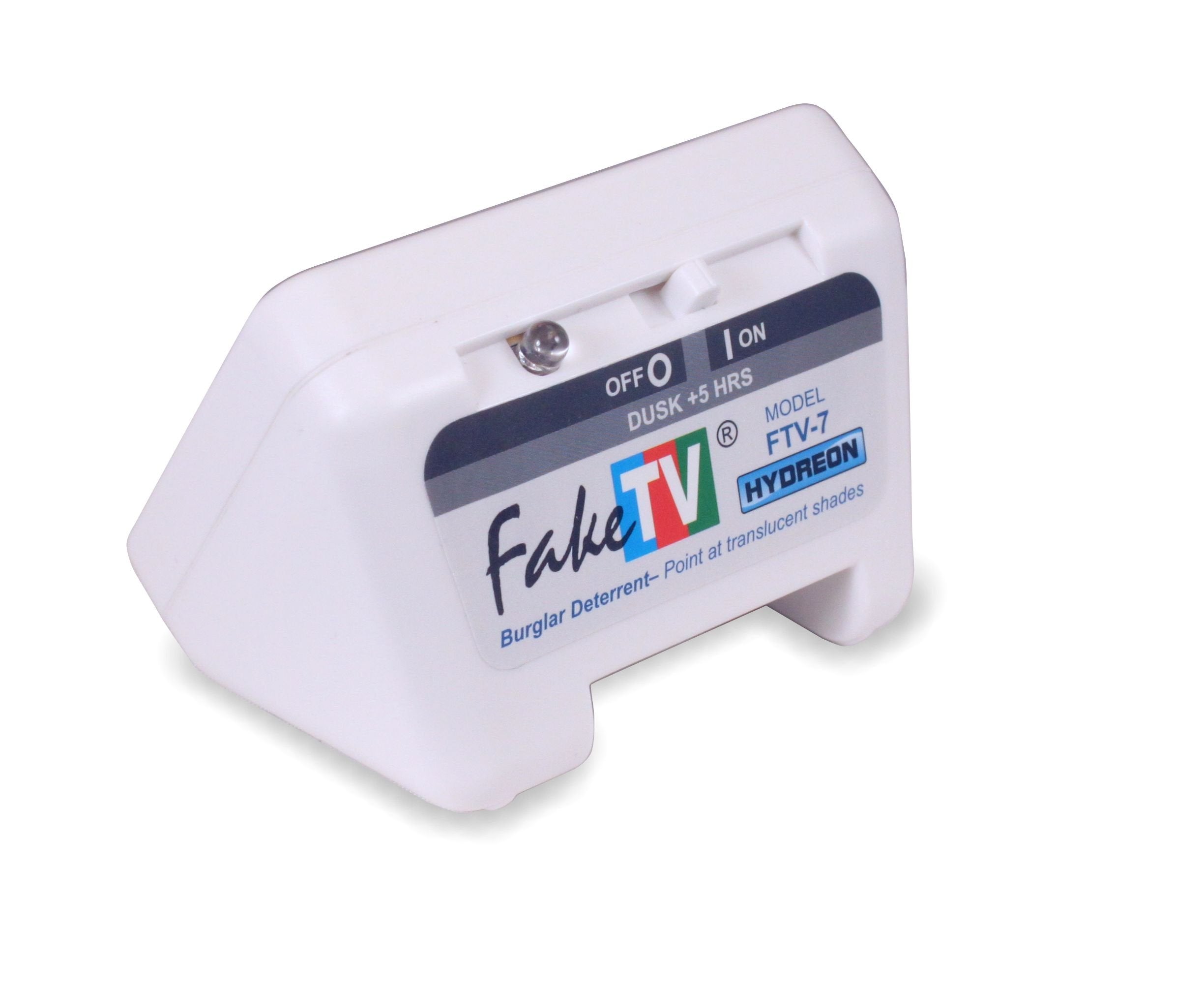 Faketv � Ftv 7 White � Advanced Home Security Television Simulator � Theft Deterrent � Energy Saving Led � Dummy Home Security Tv Program Simulation