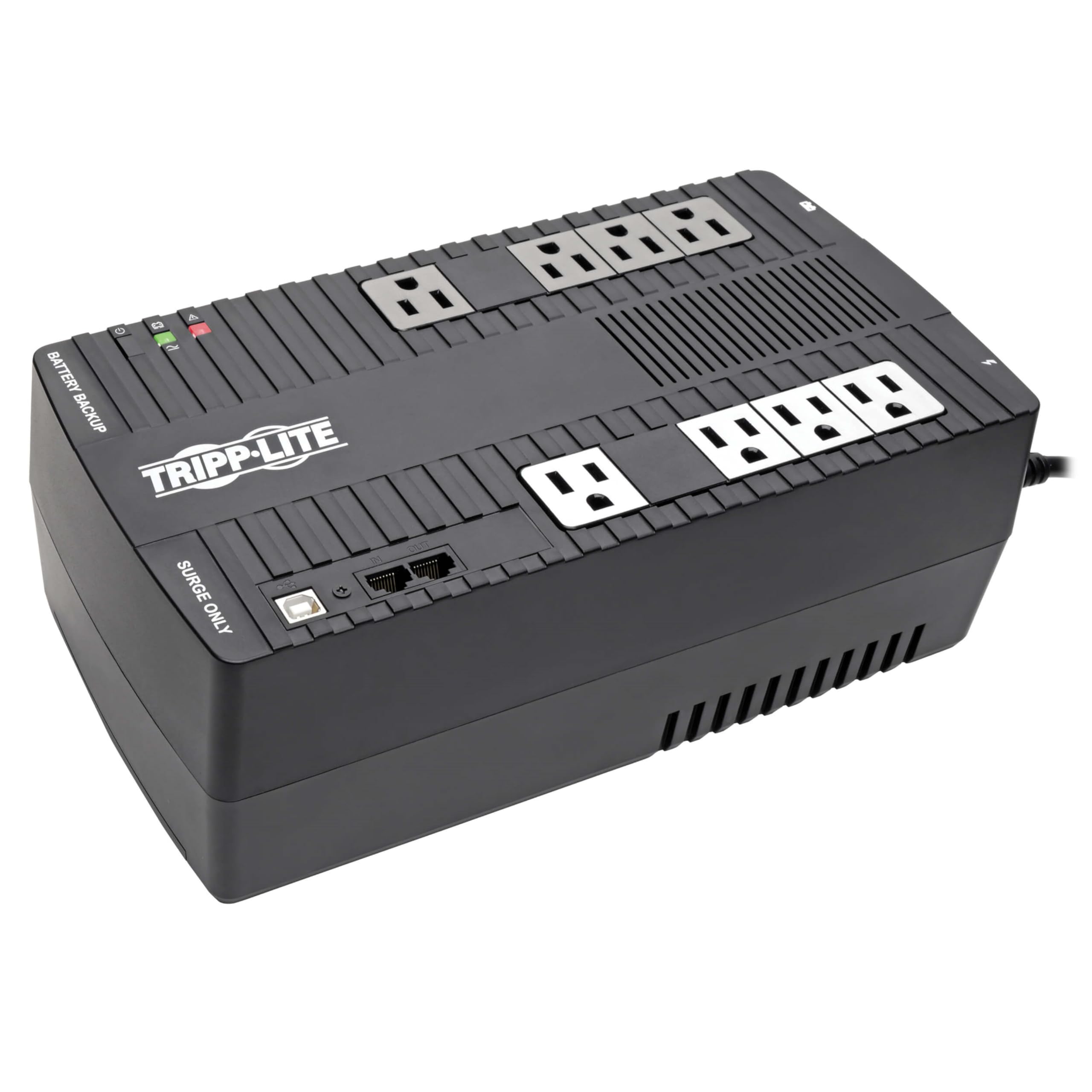 Eaton Tripp Lite Series 550Va 300W Line-Interactive Ups - 8 Nema 5-15R Outlets,