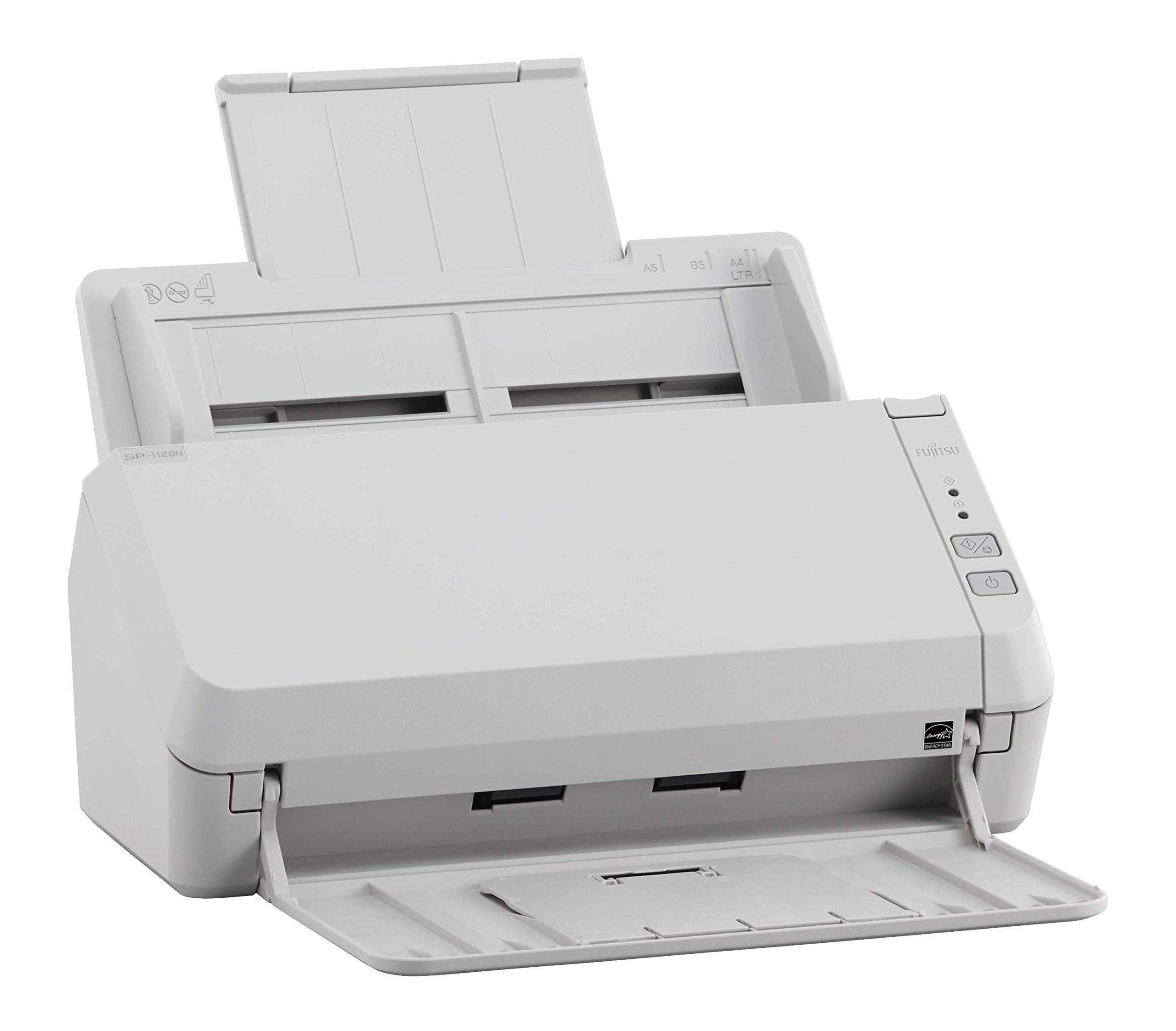 Fujitsu Sp-1120N Price Performing, Network Enabled Color Duplex Document Scanner With Auto Document Feeder (Adf)