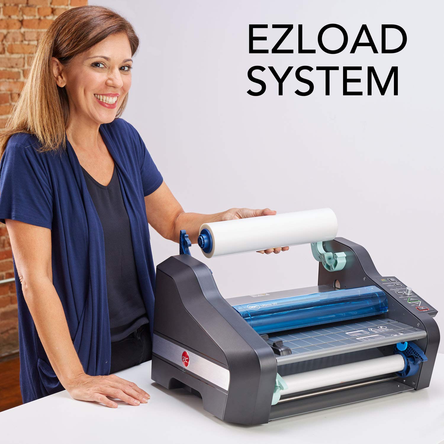 Gbc Ultima 35 Ez Load Thermal Roll Laminator, 12' Maximum Width, Less Than 2 Minute Warm Up (1701680)