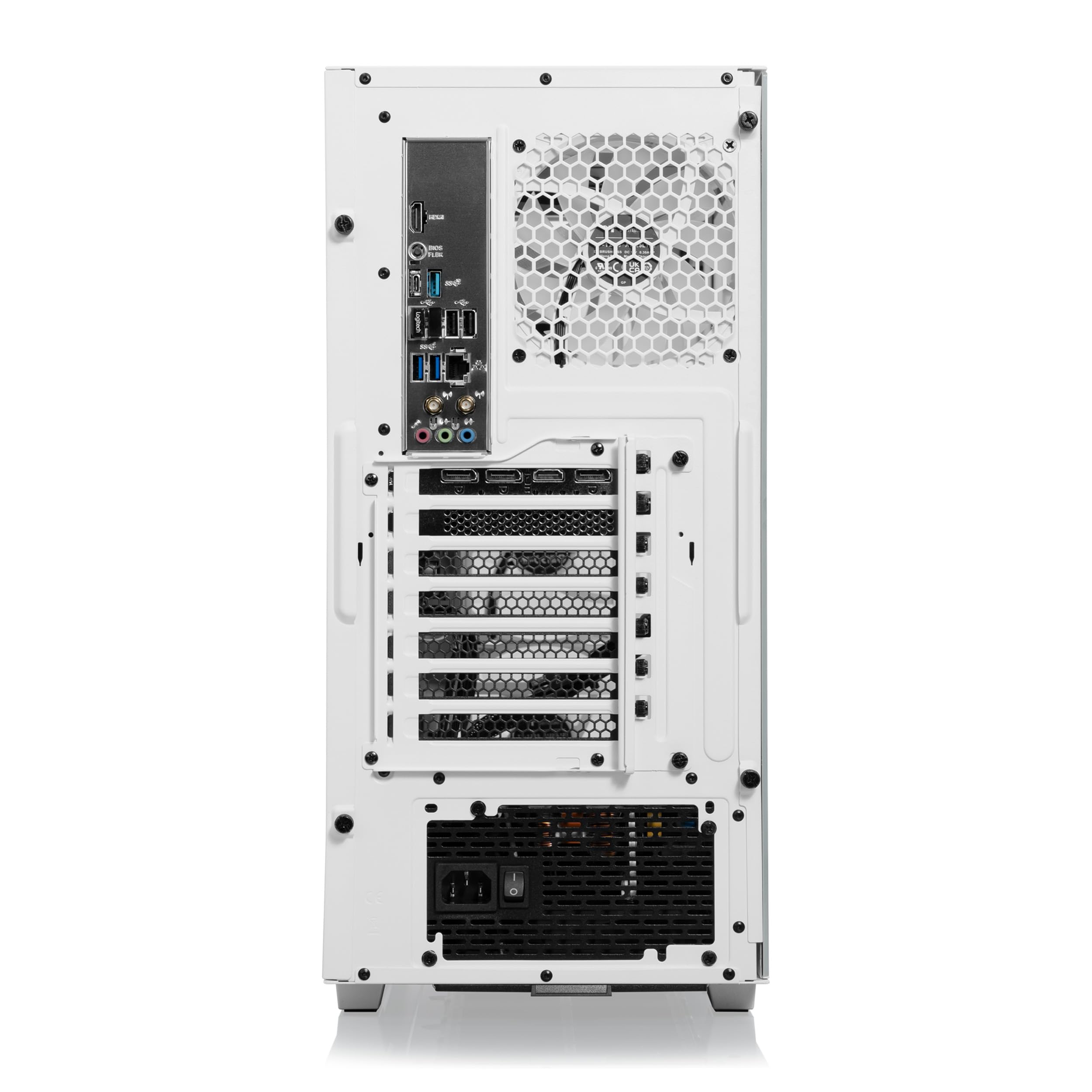 Thermaltake Lcgs View 460 Gaming Desktop (Amd Ryzen 5 7600X, 32Gb 5600Mt/S Ddr5 Rgb Memory, Nvidia Geforce Rtx 4060, 1Tb Nvme M.