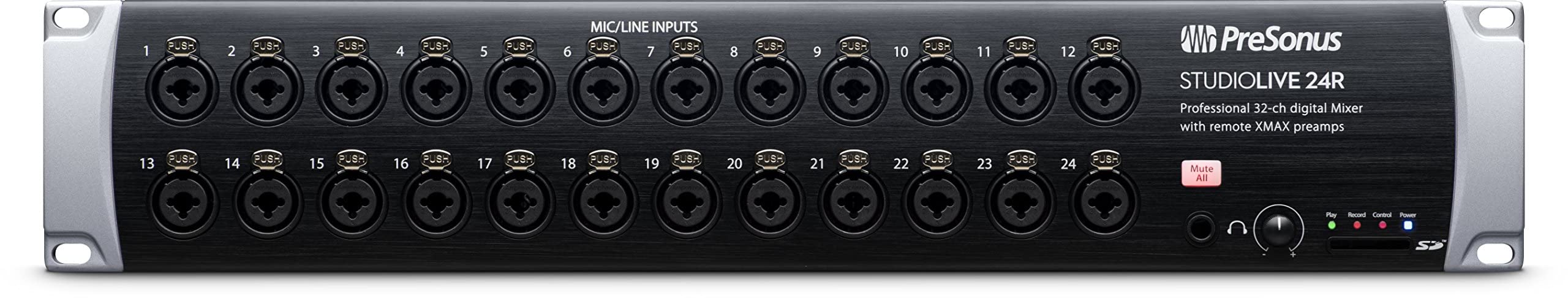Presonus Studiolive 24R 26 Input, 32 Channel Series Iii Stage Box And Rack Mixer