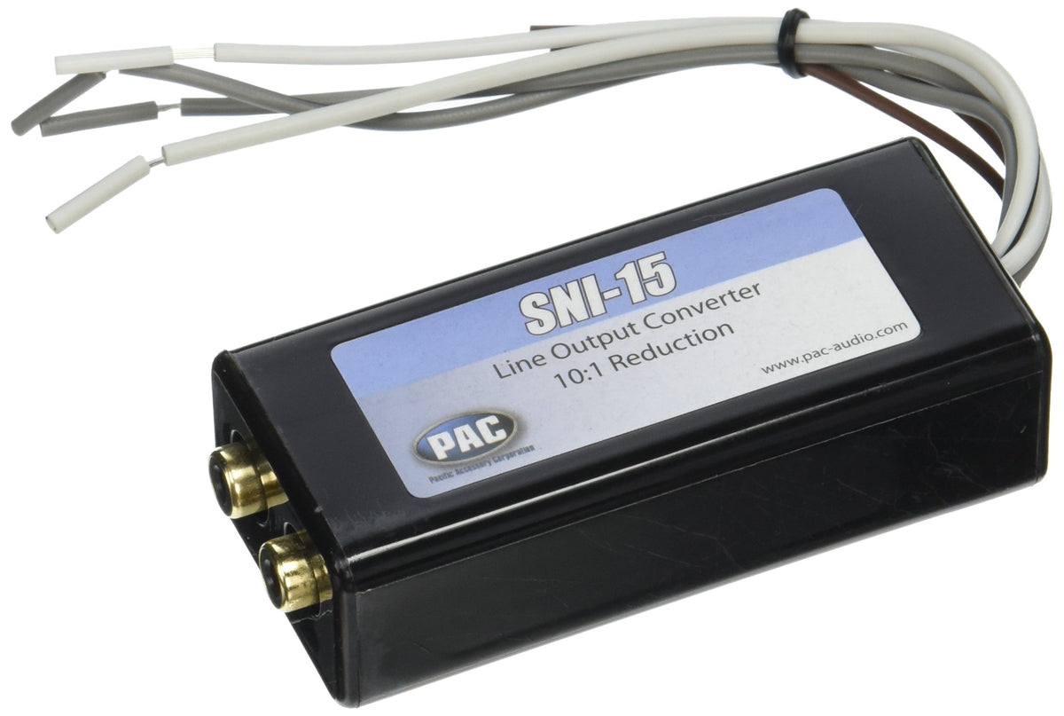Pac Sni 15 Speaker Level To Preamp Adapter