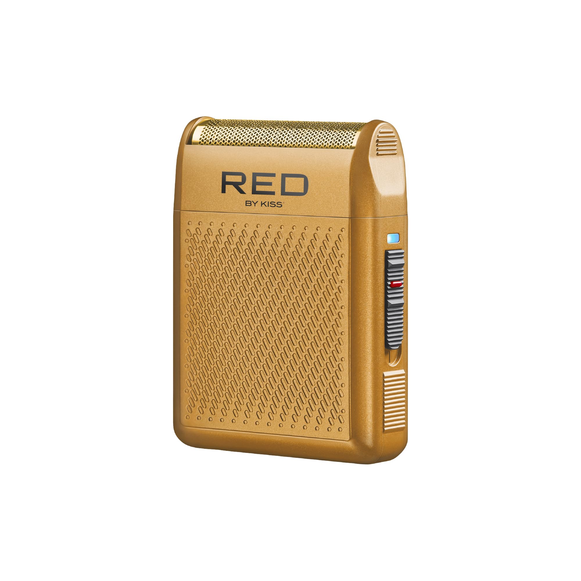 Red By Kiss Cordless Mini Shaver For Men, Compact High Precision, Quick Usb C Charging, Non Slip Grip, Long Lasting Battery, Tra