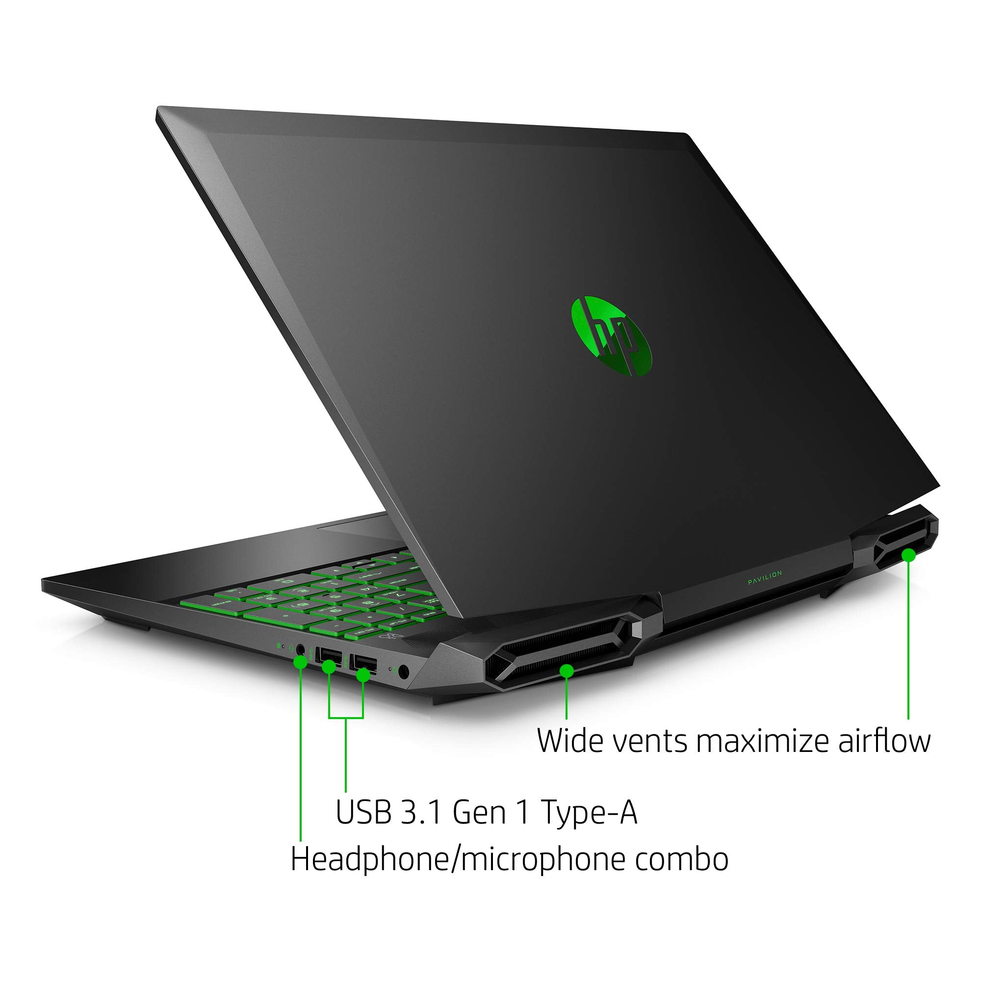 Hp Pavilion Gaming 15.6 Inch Micro Edge Laptop, Intel Core I5 9300H Processor, Nvidia Geforce Gtx 1650 (4 Gb), 8 Gb Sdram, 256 G