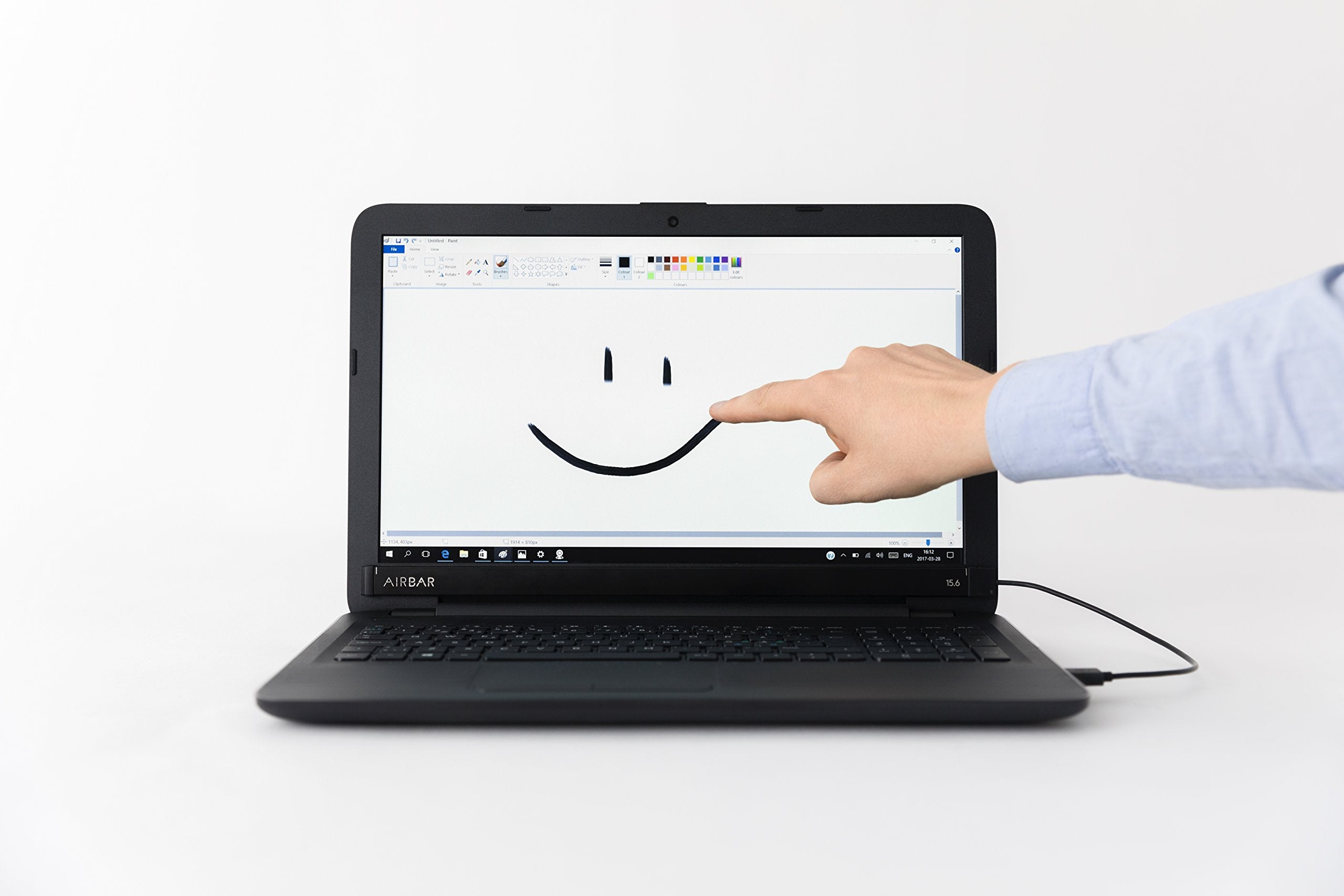Airbar By Neonode   Add Touchscreen To 14'' Windows 10 Notebooks