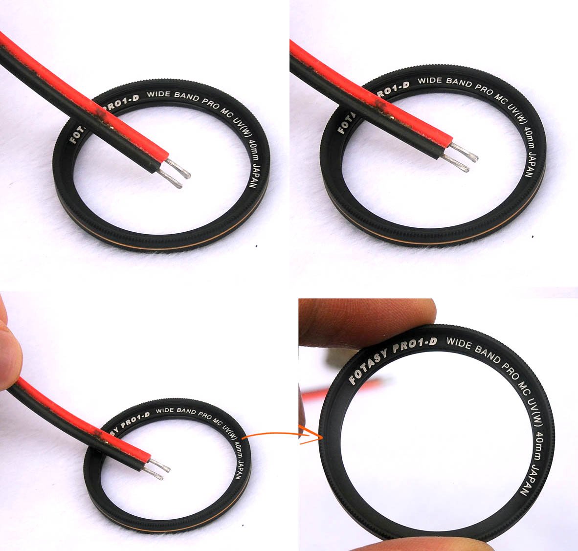 Fotasy 58Mm Ultra Slim Uv Protection Lens Filter, Nano Coatings Mrc Multi Resistant Coating Oil Water Scratch, 16 Layers Multico