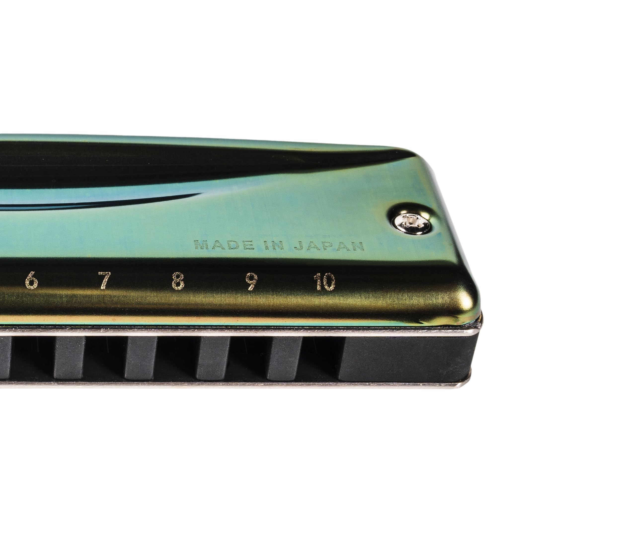 Suzuki Olive C20 10 Hole Diatonic Harmonica   Key Of C