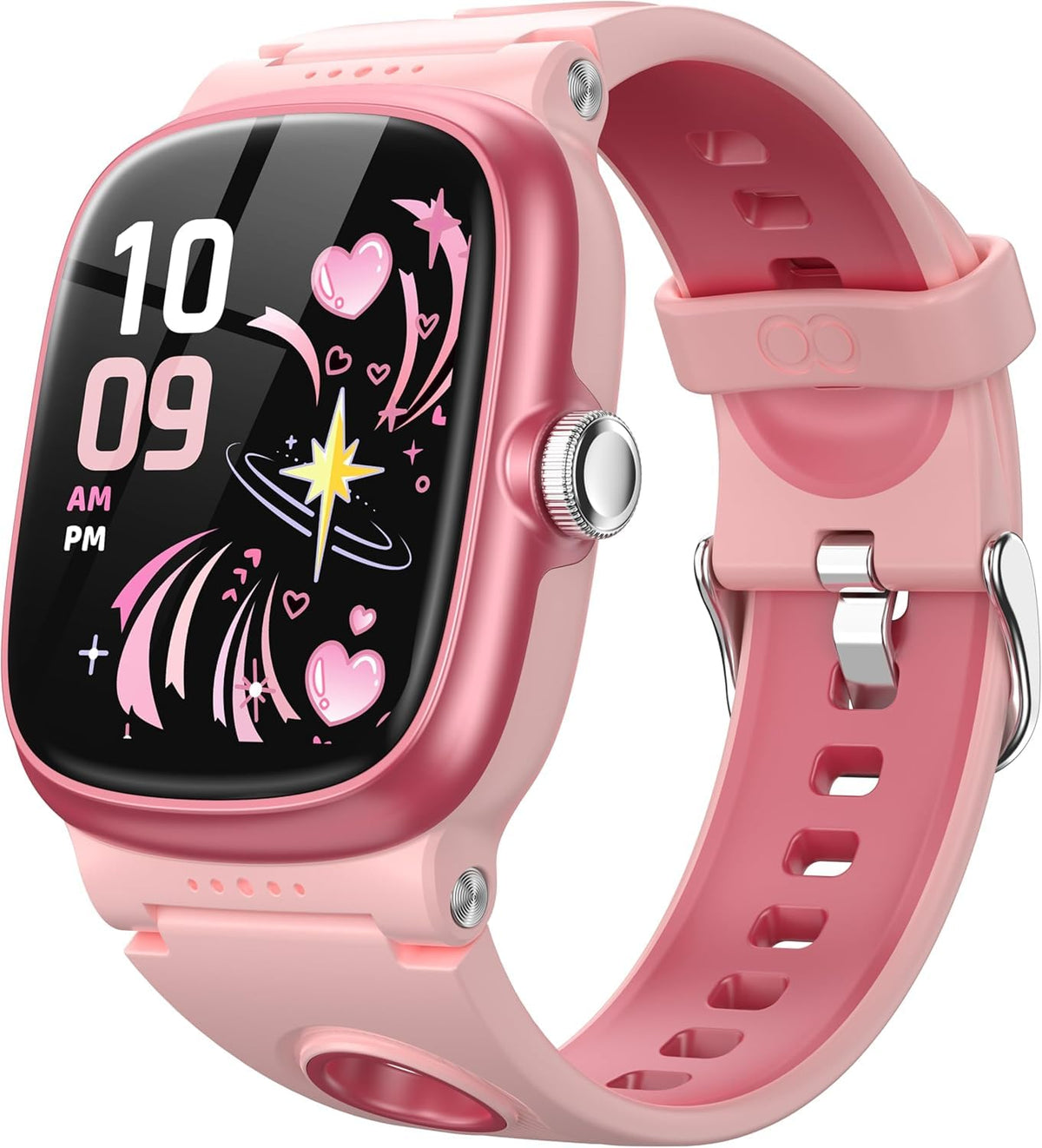 Smart Watch For Kids Girls Boys With Sleep | Health | Activity Tracker, Games, Alarm, Ip68 Waterproof Kids Fitness Watch With Pe