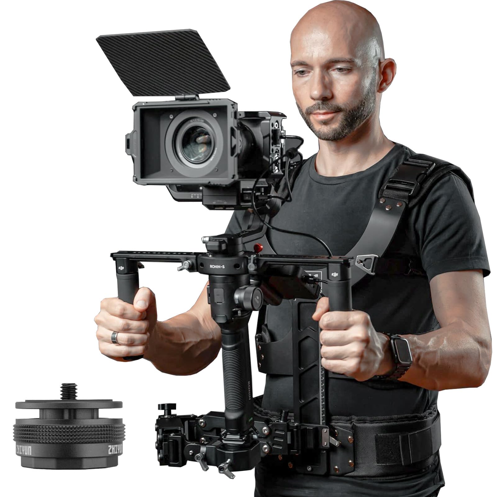 Df Digitalfoto Thanos Se Gimbal Support Vest System,Video Steadicam Compatible With Dji Rs4/Rs 4 Pro/Rs 3/Pro/Rs2/Rsc2,Zhiyun Cr