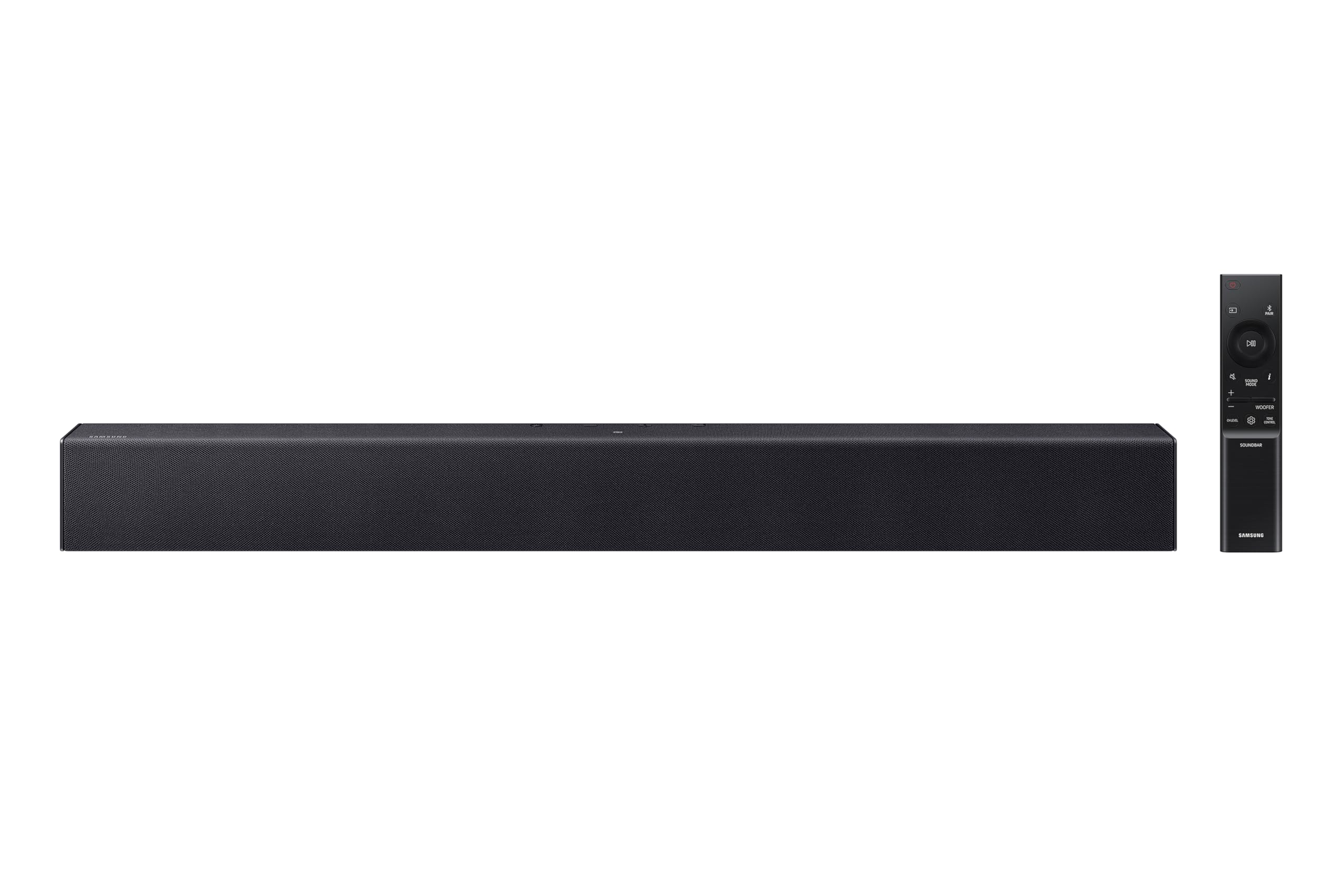 SAMSUNG B-Series Soundbar HW B400F 2.0 ch Soundbar with Built in Subwoofer (2025 Model) One Remote Control, Surround Sound Expan