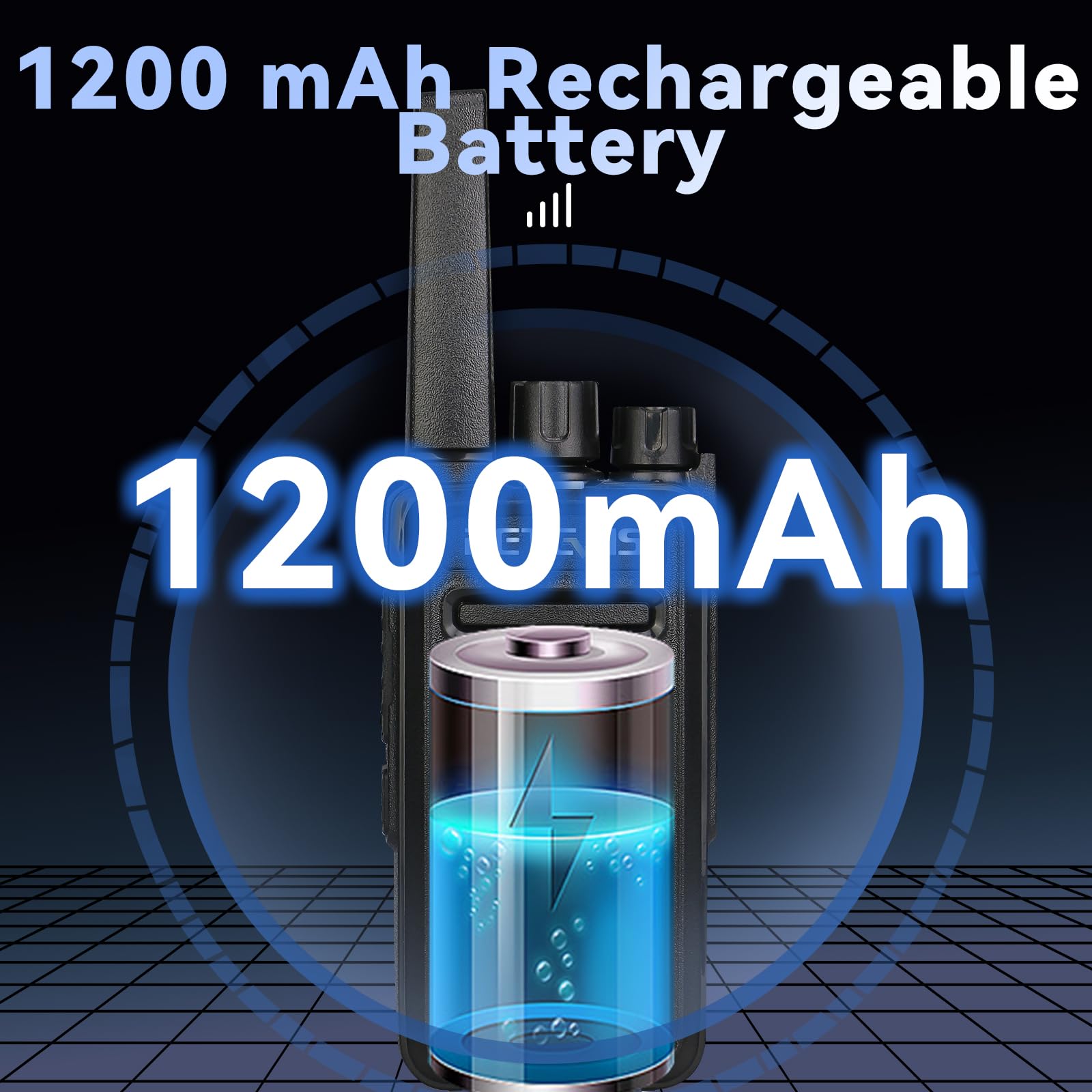 Retevis Rt68 Walkie Talkies With Earpiece,2 Way Radios Long Range,Heavy Duty Walkie Talkies For Adults,Rechargeable With Usb Charger Base, For Restaurant School Manufacturing Healthcare(20 Pack)