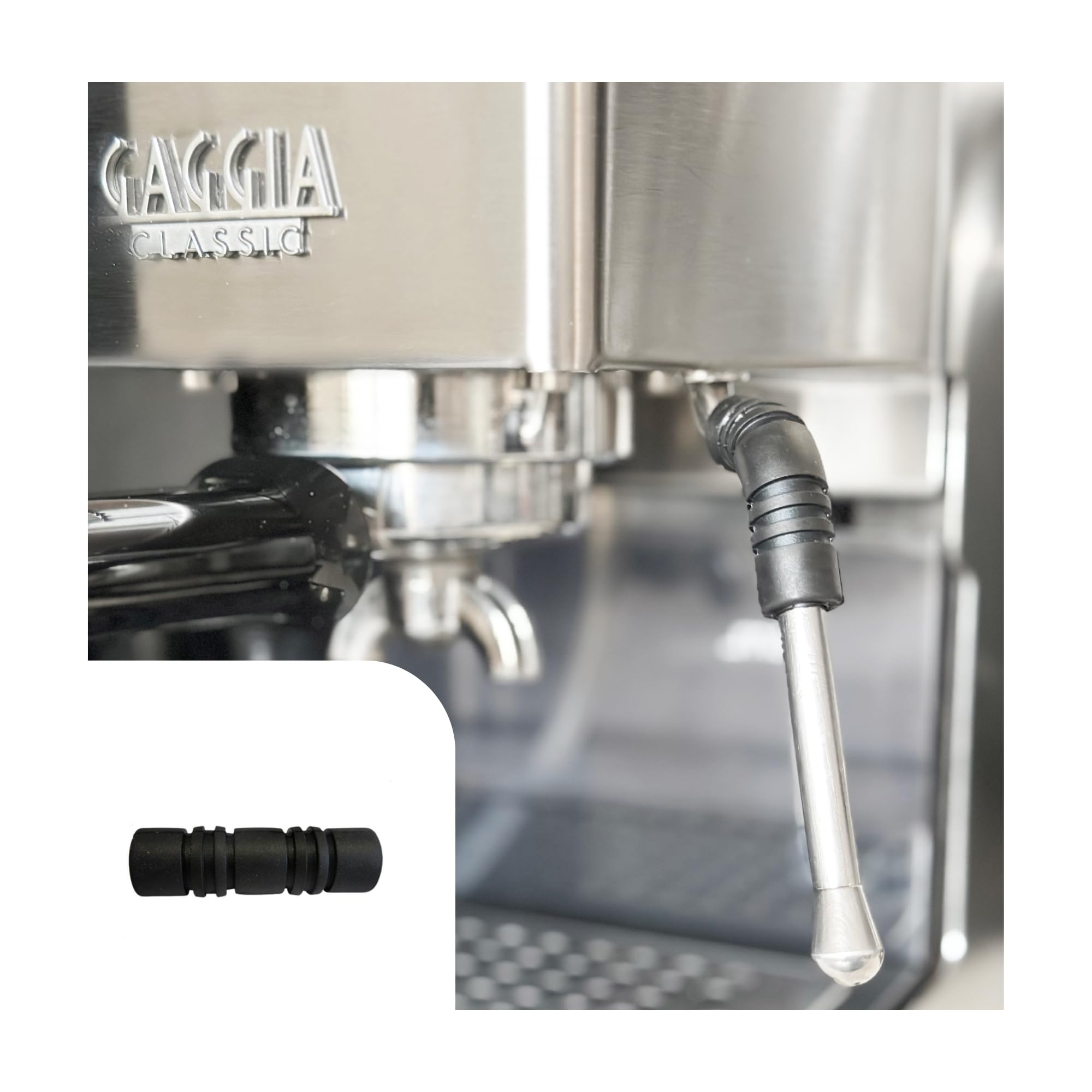 Steam Wand Protective Sleeve. Made In Italy (D10)