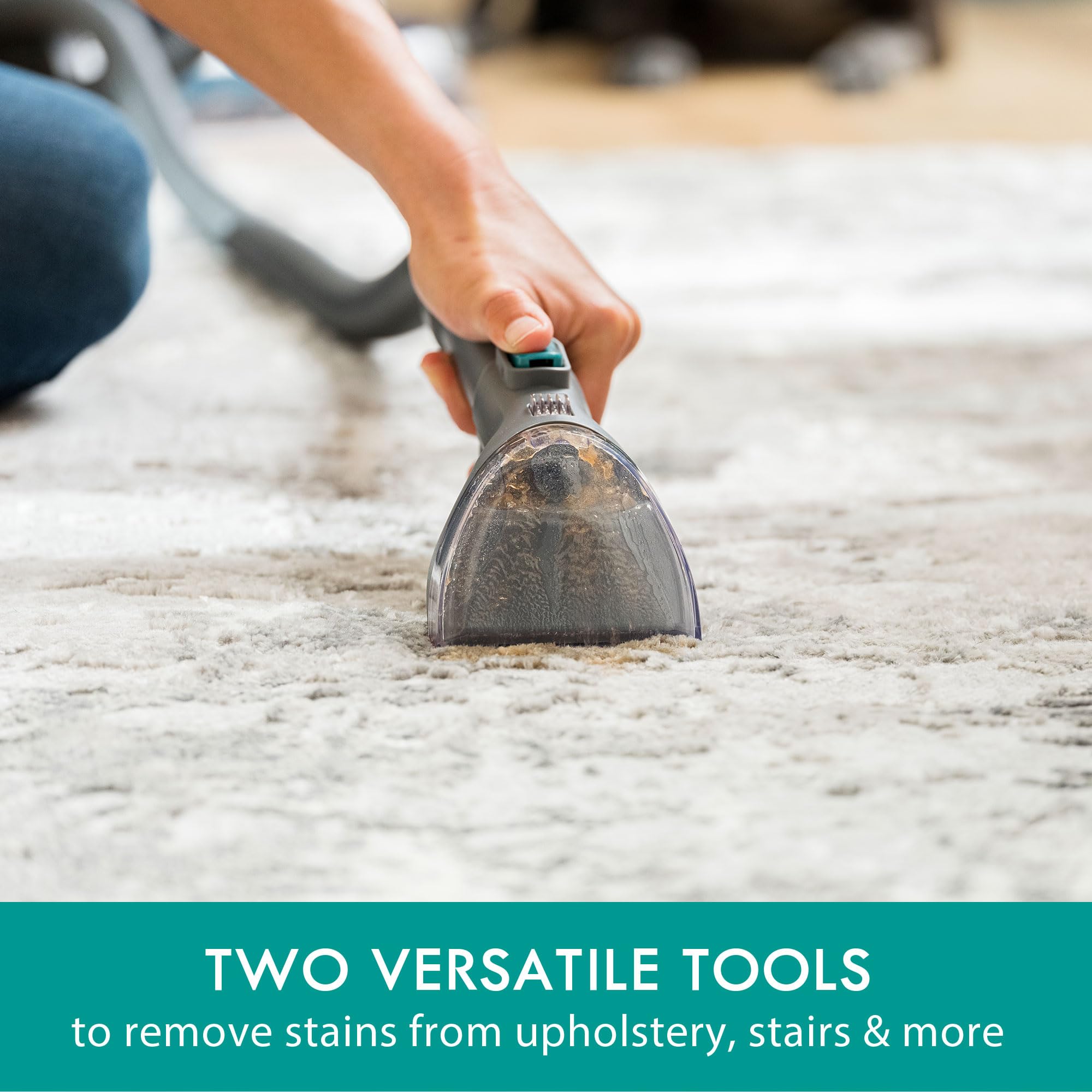 Kenmore Kw4070 Revitalite Pet Portable Carpet Cleaner With High Cleaning Power, 3.2L Clean Tank & 1.4L Dirty Tank, 25Ft Cord Len