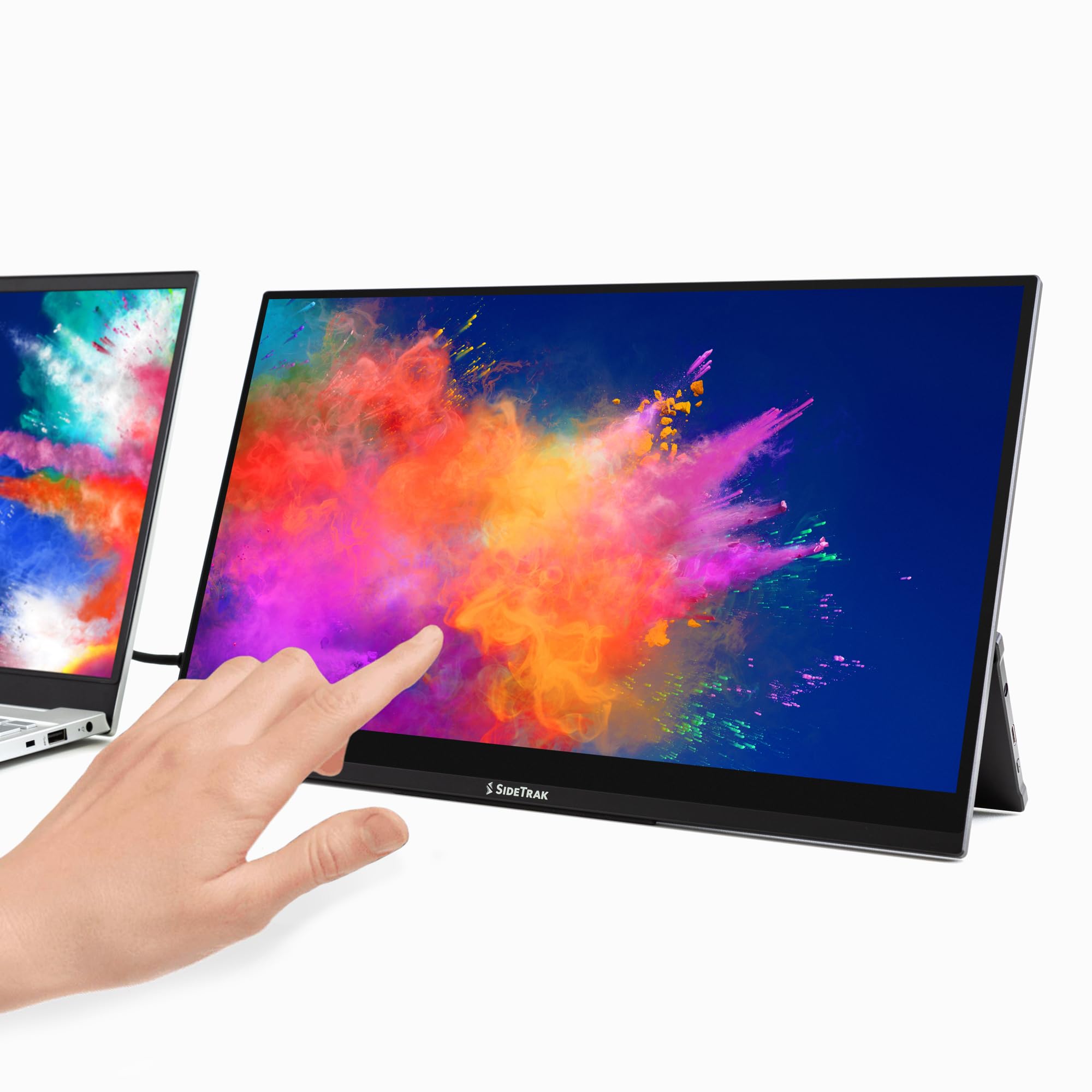 Sidetrak Solo Pro 15.8'' Touchscreen Portable Monitor Extender   Fhd 1080P Led Ips Screen, Mac, Pc, And Chrome Laptops, Powered