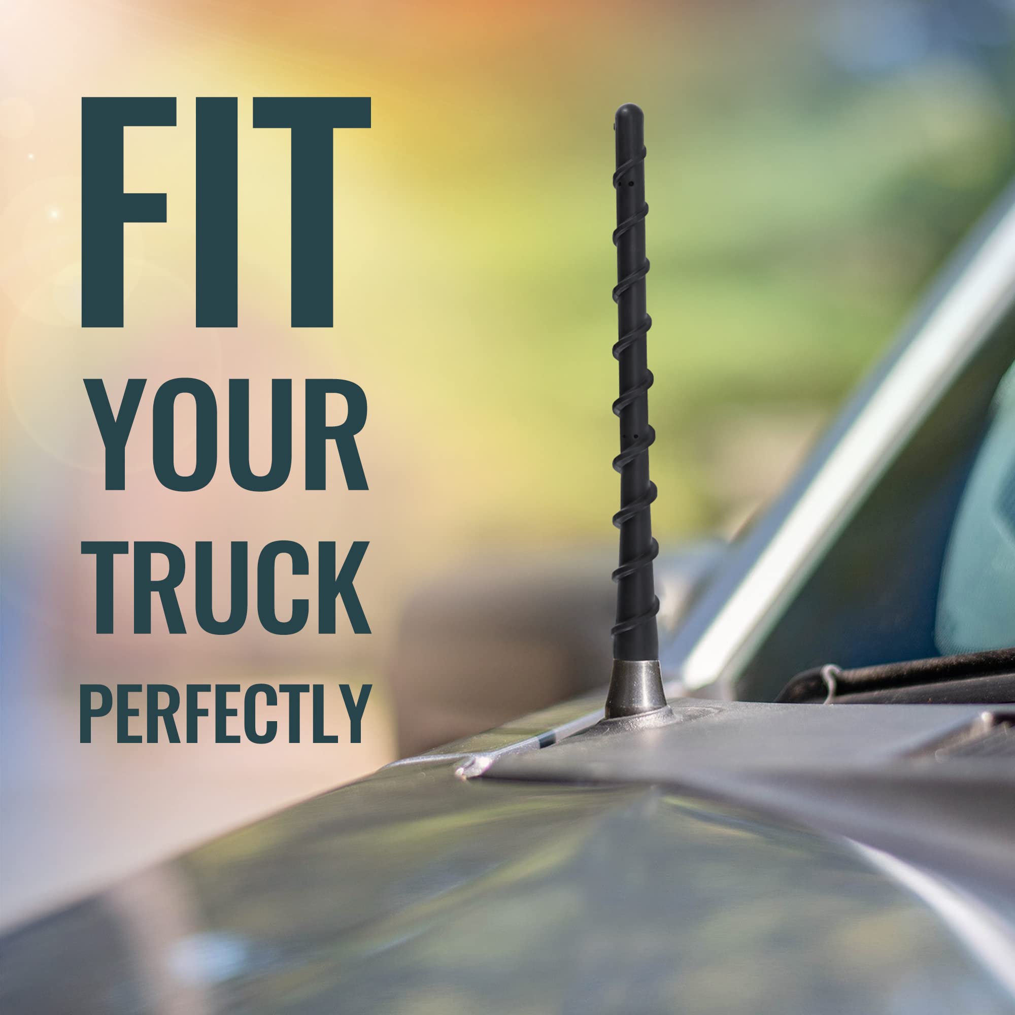 Antenna For Ford Bronco Ford F150 2009 2023,Ford Accessories Ford Bronco F 150 Stubby Antenna 8 Inch