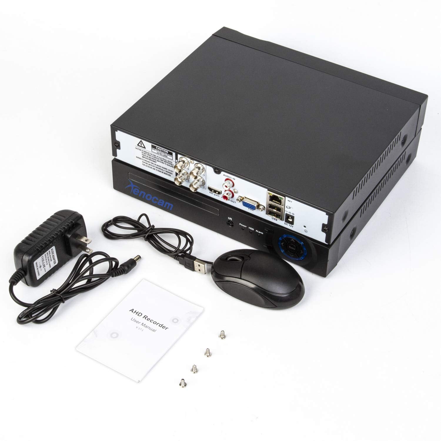 Xenocam 4Ch 1080N Hybrid 5 In 1 Ahd Dvr (1080P Nvr+1080N Ahd+960H Analog+Tvi+Cvi) Standalone Dvr Cctv Surveillance Security Syst