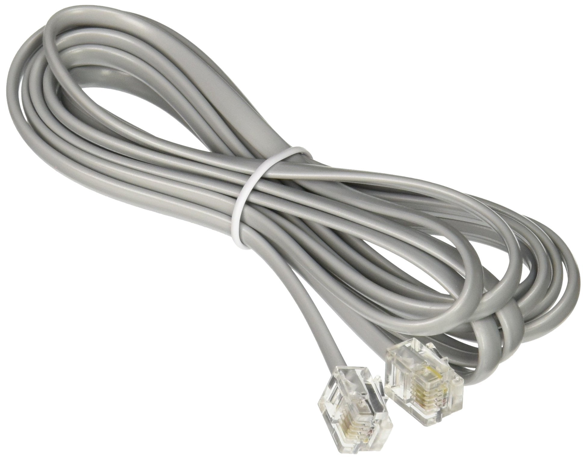 Networx Rj11 6 Conductor 7' Straight Wired Modular Telephone Cable