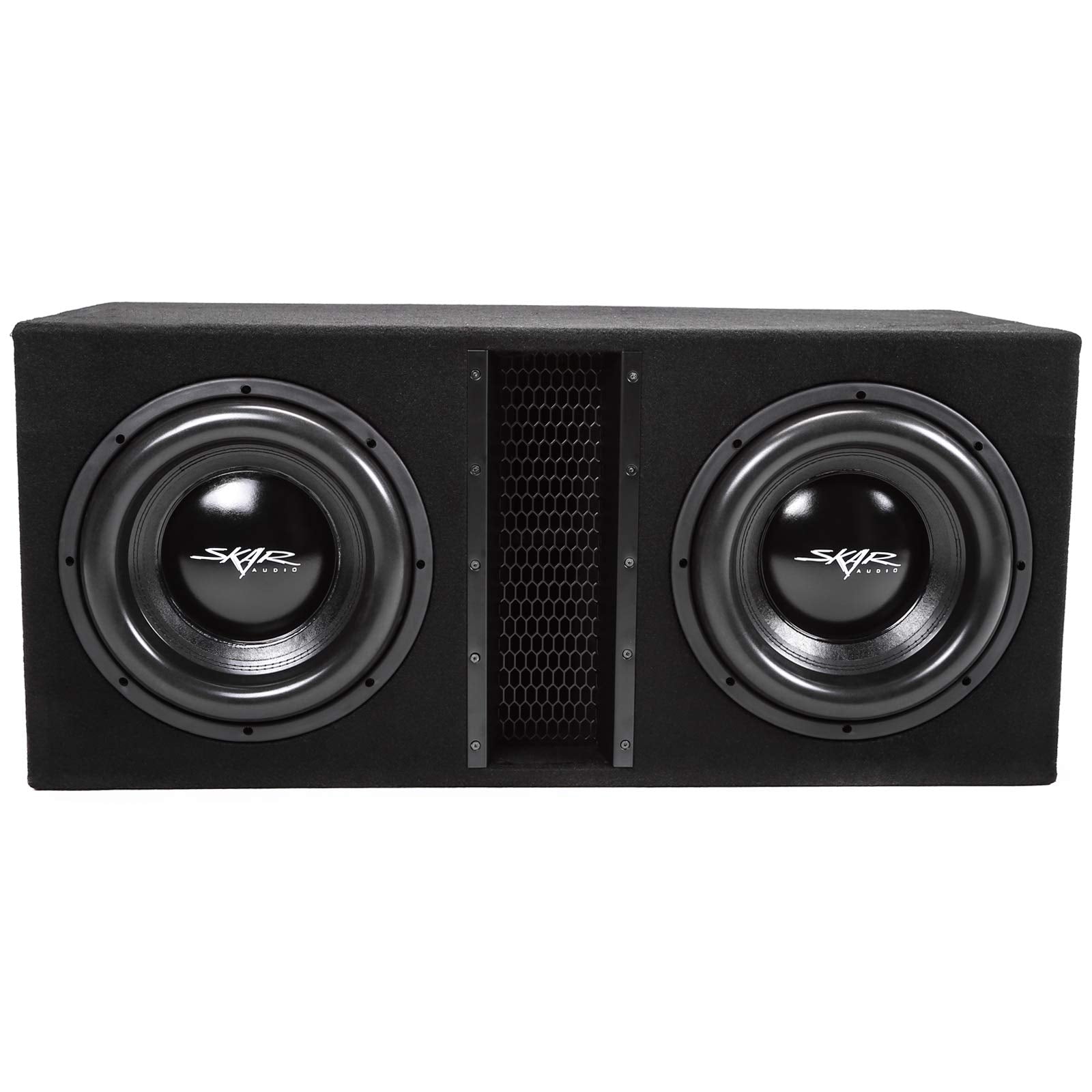 Skar Audio Dual 12'' 5000W Loaded Evl Series Vented Subwoofer Enclosure | Evl 2X12D4