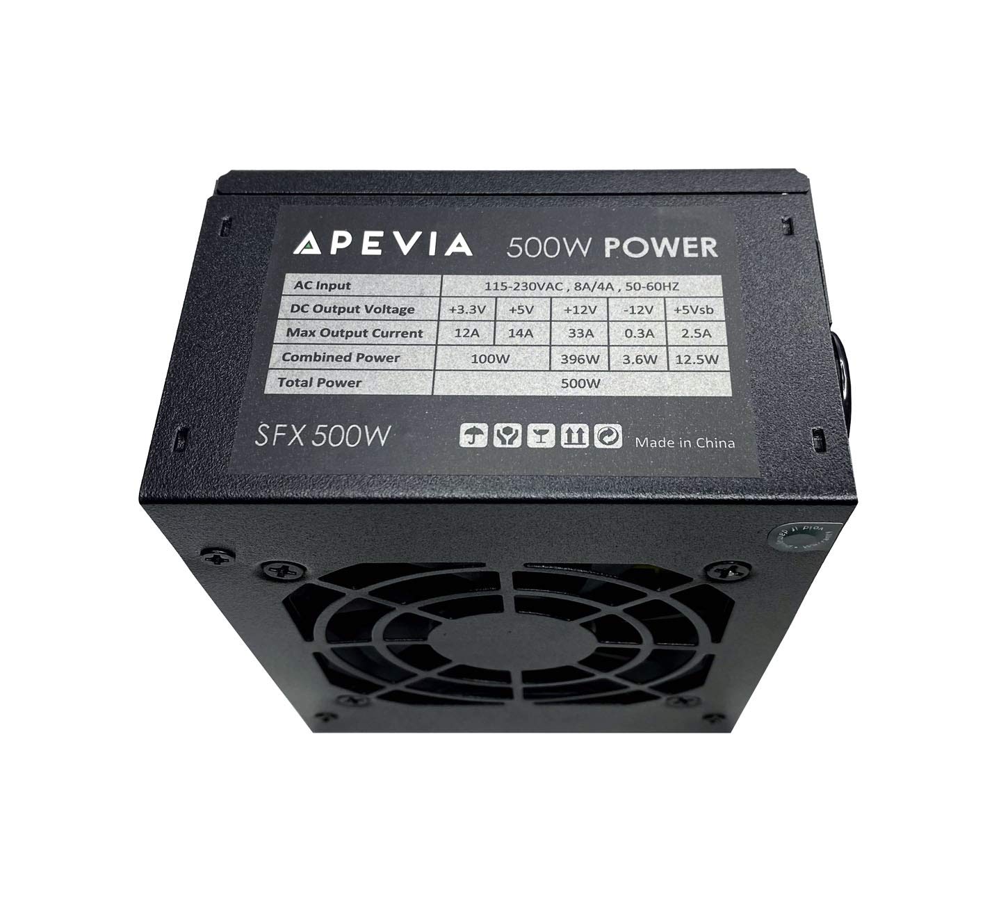 Apevia Sfx Ap500W Mini Itx Solution/Micro Atx/Sfx 500W Power Supply