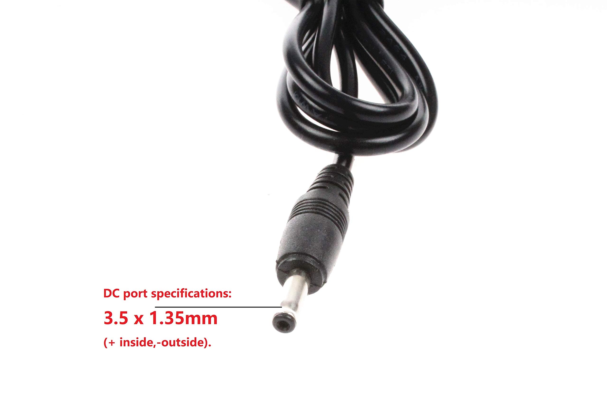 Noyito Ac To Dc 4.5V 1A 1000Ma Adapter Converter Ac120V 100-240V To 4.5V Power Supply Dc Interface 3.5 X1.35Mm Wire Length 4.9 F