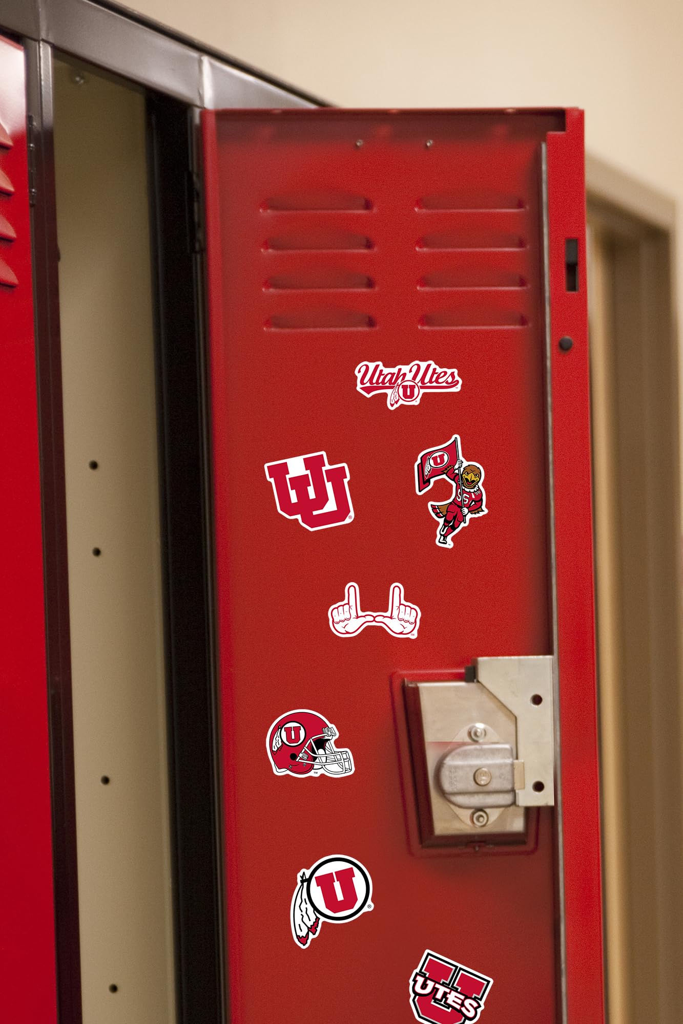 University Of Utah Mixed 50Ct Vinyl Large Deluxe Stickers Variety Pack   Laptop, Water Bottle, Scrapbooking, Tablet, Skateboard,