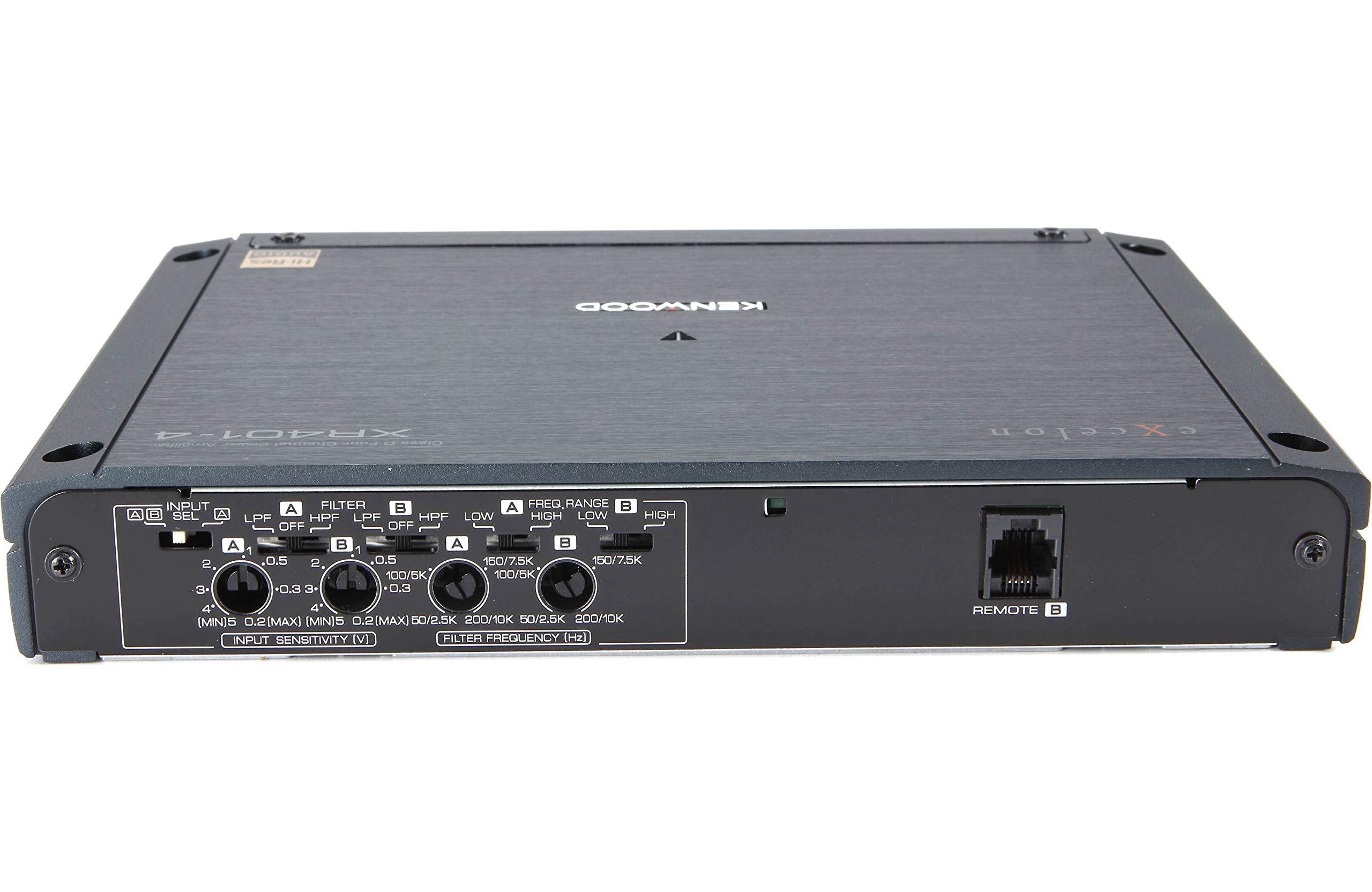 Kenwood Xr401 4 Excelon 400 Watt 4 Channel Amplifier