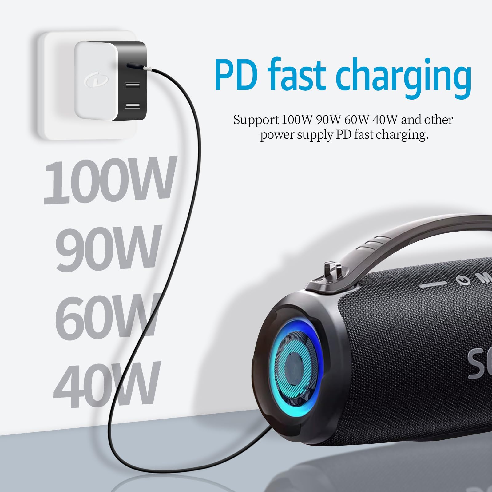 Dsd Tech Magicconn Sh-Cp09A Usb Type C Pd To Dc Power Cable(55X25)-9V