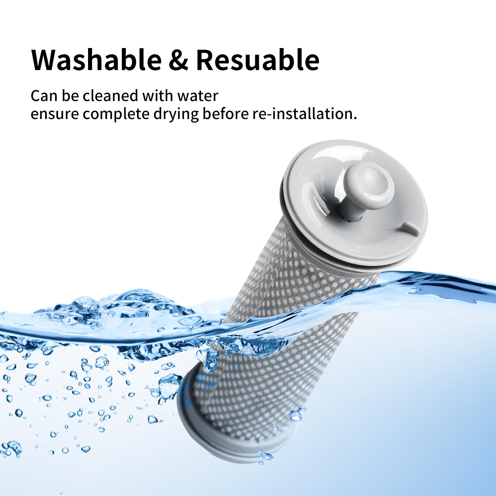 4 Pack Vacuum Filter Replacement Kit Compatible With Tineco A10 Hero,A11 Hero,Pure One S11,Pure One S12,Powerhero 11 Snap,S12 Pr