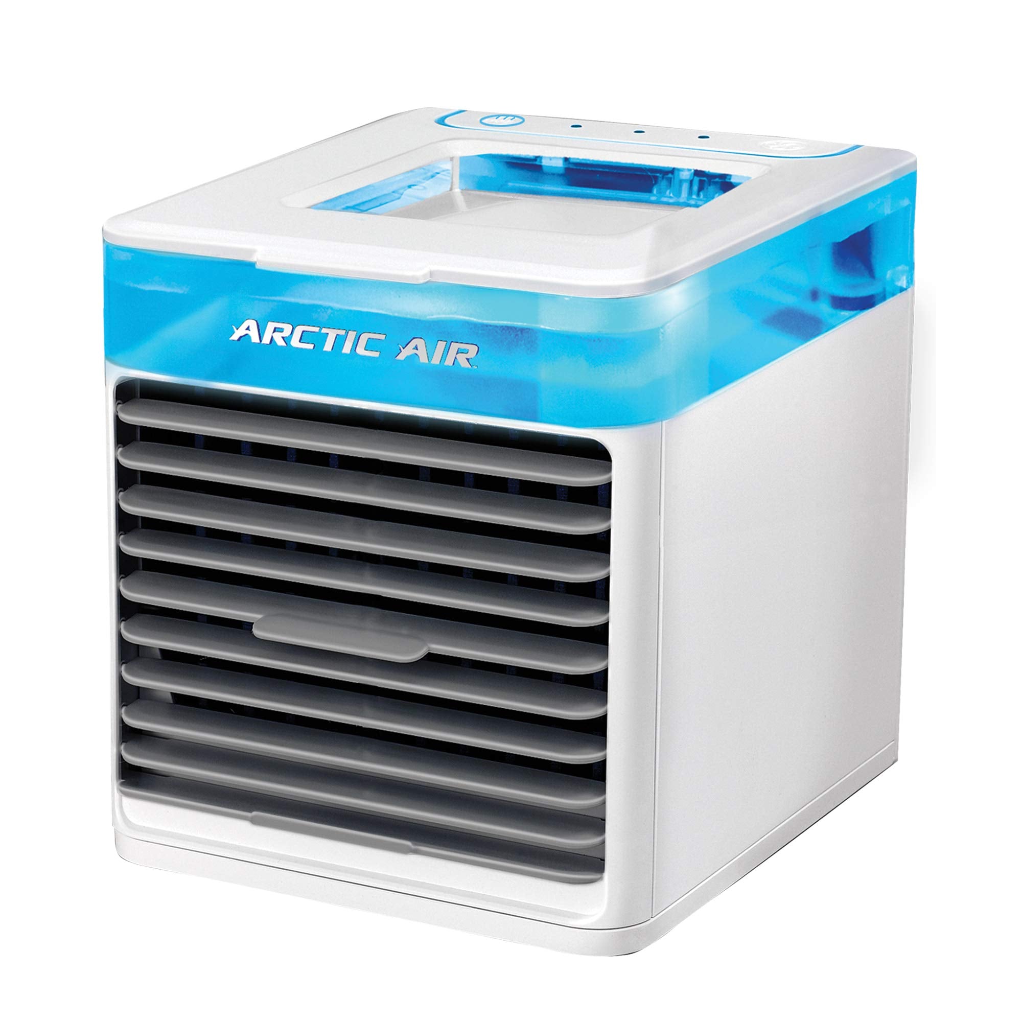 Arctic Air Pure Chill Evaporative Air Cooler By Ontel - Powerful 3-Speed Personal Space Cooler, Quiet, Lightweight And Portable