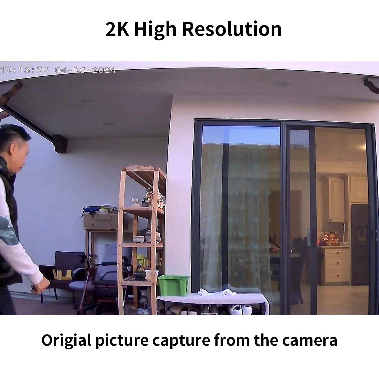 Letscee Wireless Battery Cameras Outdoor.Indoor Outdoor Home Security Cameras, With Night Version,Motion Detection,2 Way Audio,W