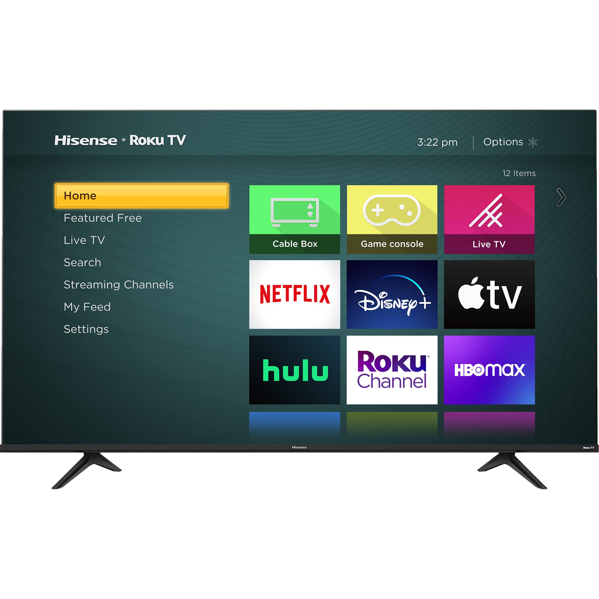 Hisense 50 Inch Class R6090G Roku 4K Uhd Smart Tv With Alexa Compatibility (50R6090G, 2020 Model)