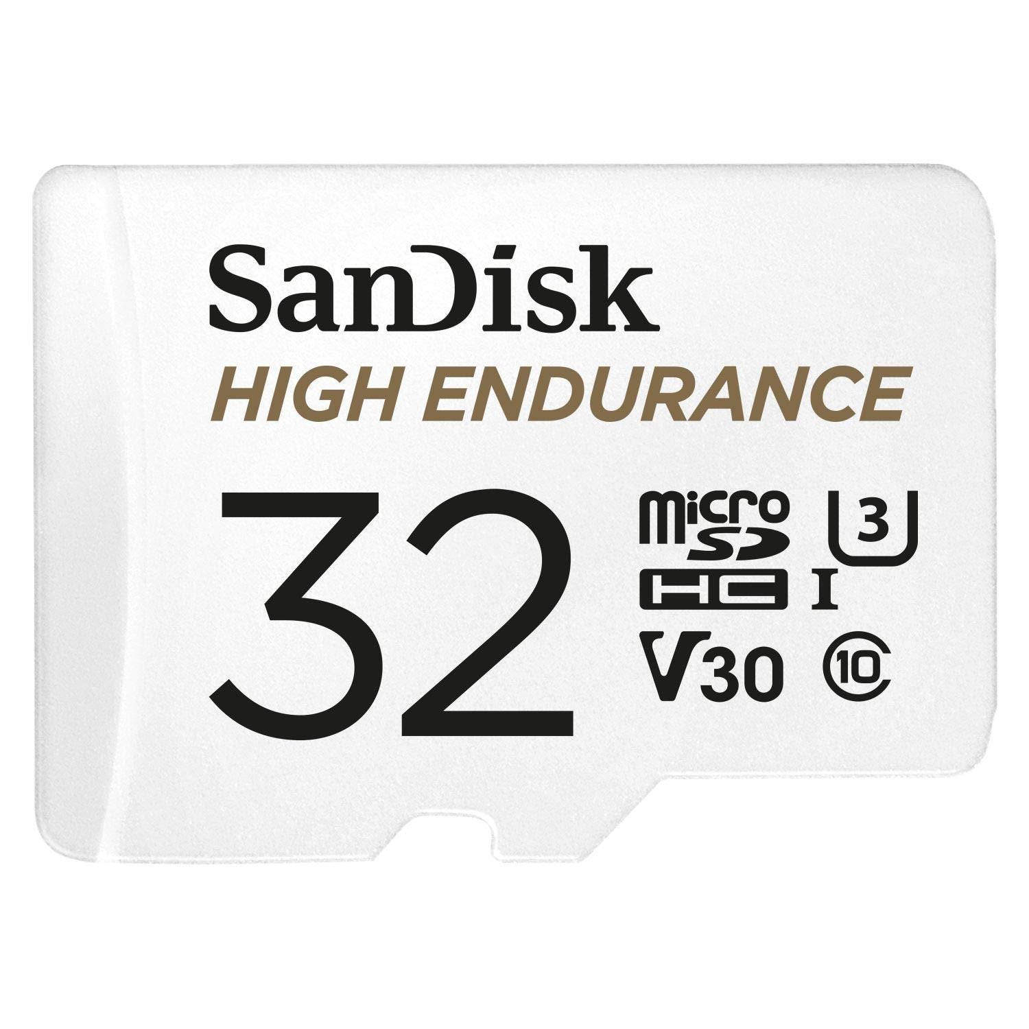 Sandisk 32Gb High Endurance Uhs I Microsdhc Memory Card With Sd Adapter, 100Mbs Read, 60Mbs Write