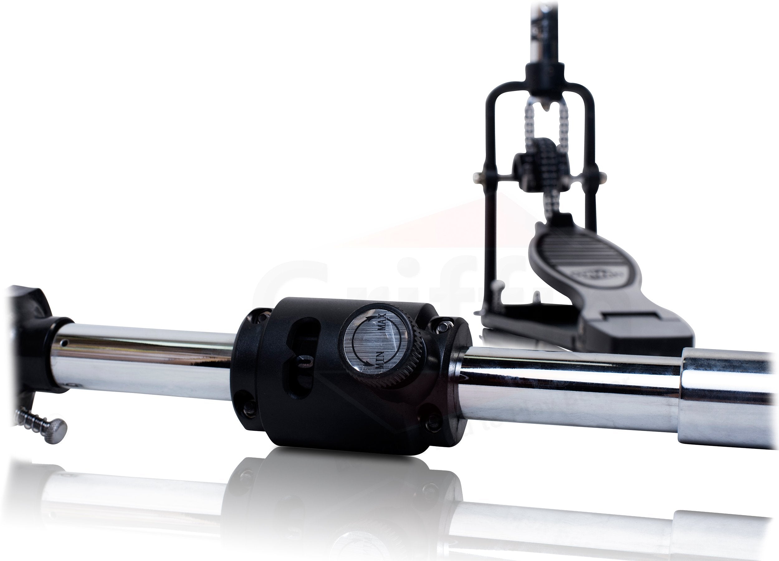 Griffin Remote Hi Hat Stand With Foot Pedal Drummers Cable Auxiliary Cymbal High Hat Percussion Hardware With Drum Key | Heavy D