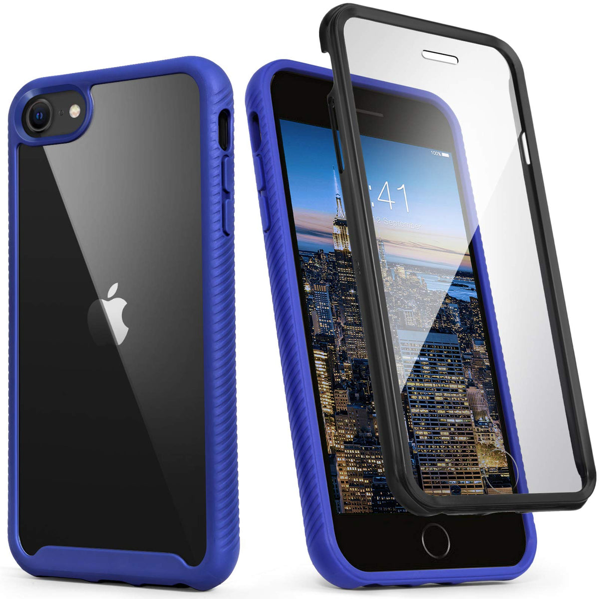 Idweel Iphone Se 2020 Case,Iphone Se 3Nd Generation Case 2022,Iphone 8 & 7 Case,Full Body Durable Shockproof Case With Build In