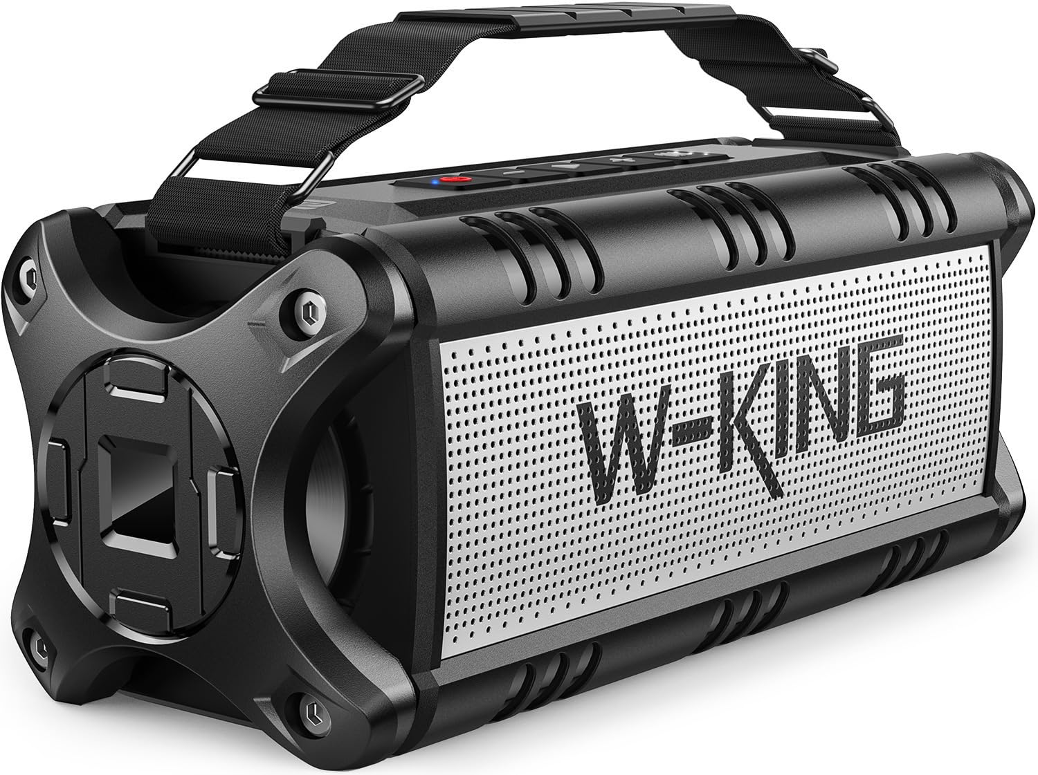 W King Bluetooth Speaker, 90W Peak 50W Rms Powerful Bluetooth Speaker Loud Ipx6 Waterproof, Large Outdoor Portable Speaker Wireless Deep Bass/Bluetooth 5.0/Power Bank/40H Playtime/Tf Card/Aux/Nfc/Eq
