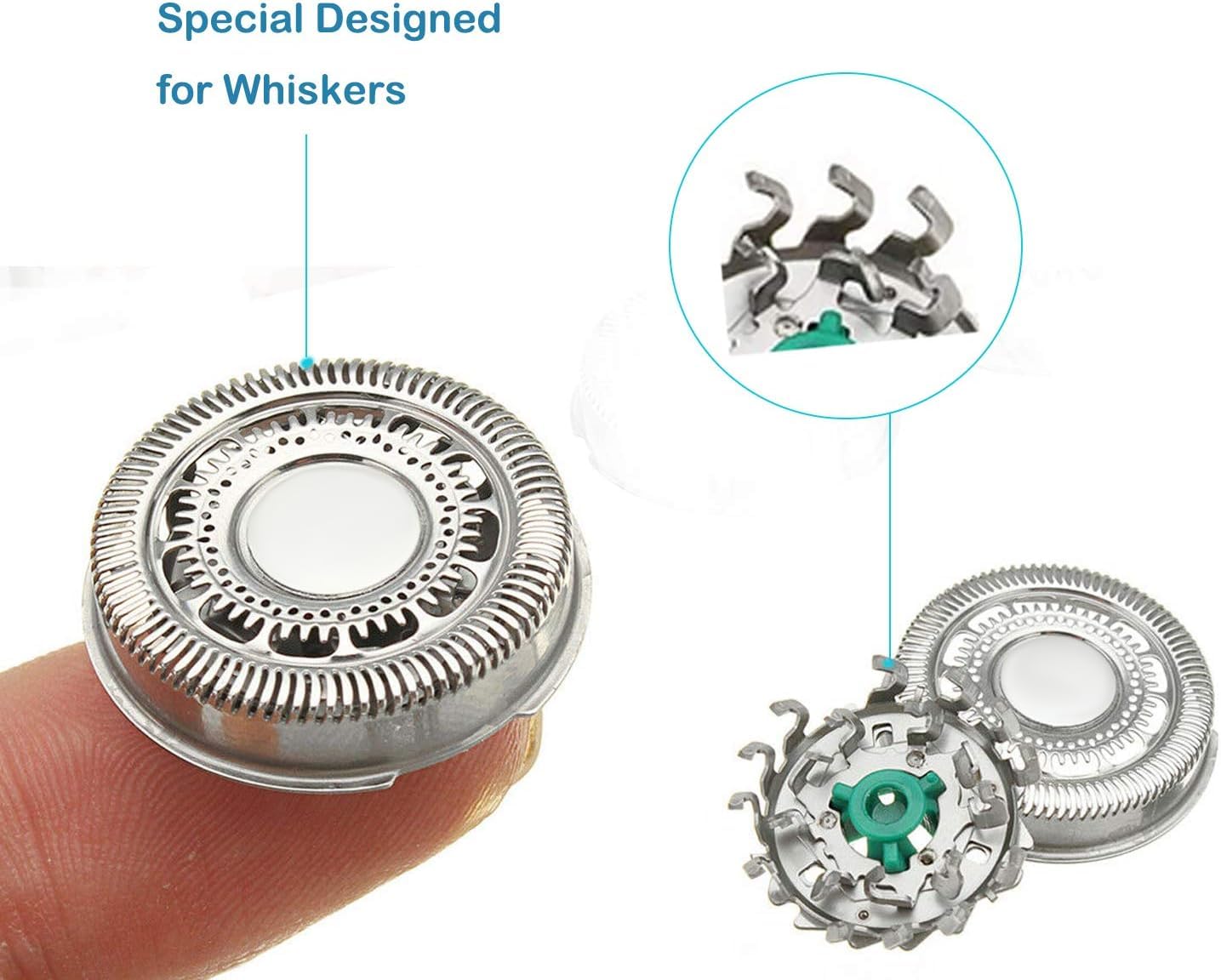 ???????????????? Sh90 Replacement Head For Phi Lips No Relco, Shaver Heads Blades Cutter Compatible With Phillips No Relco Sh90/