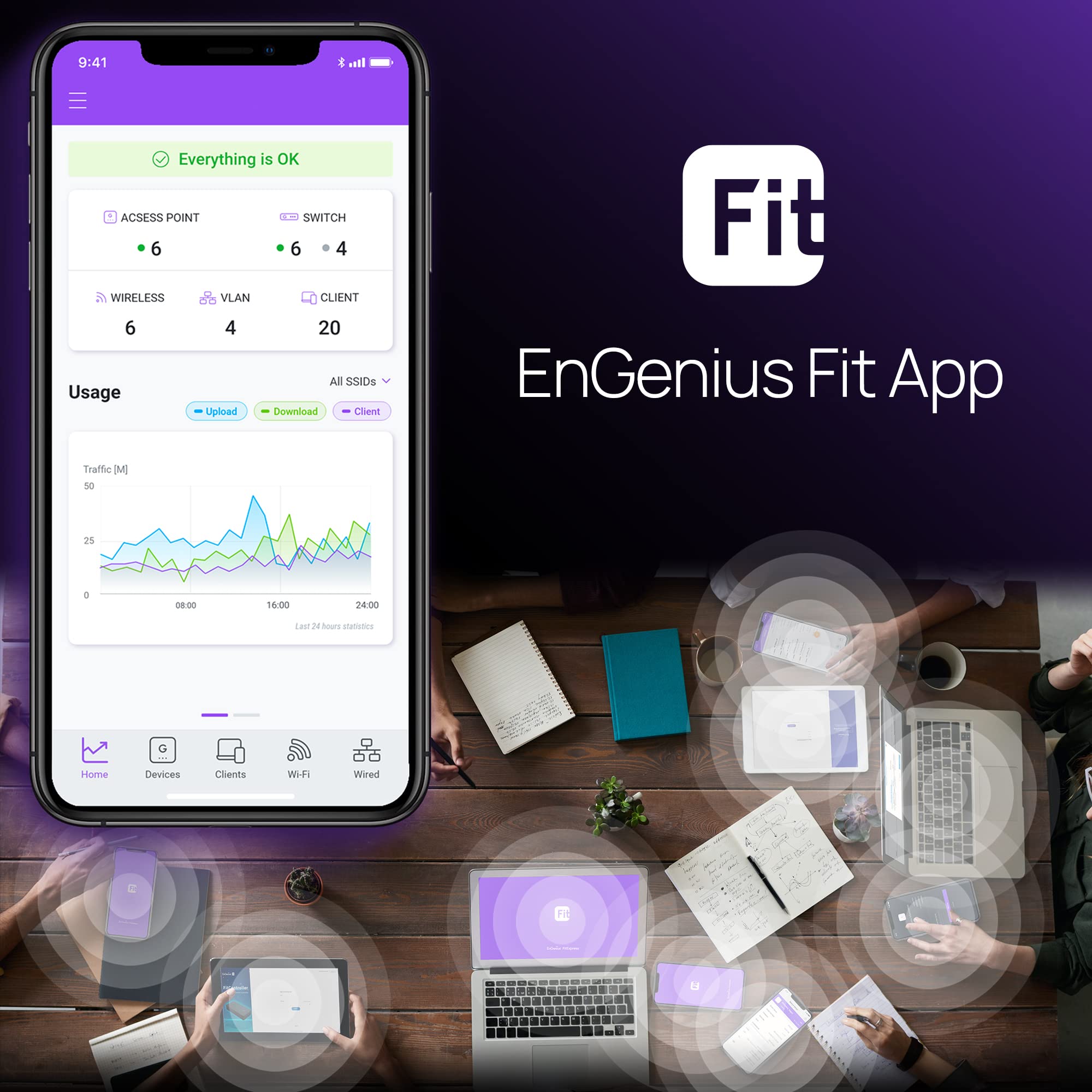 Engenius Fit L2 Plus Managed 48 Port Gigabit Poe+ Switch | 410W Budget | 4 Sfp Uplink Ports | 802.3At/Af Poe+ Ready | 56 Gbps Switching Capacity [Ews7952P Fit]