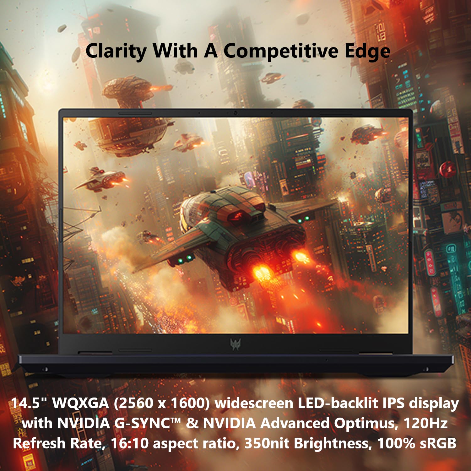 Acer Predator Helios Neo 14 Gaming Laptop | 14.5'' Wqxga Ips 120Hz Display | Ai Powered | Intel Core Ultra 7 Processor 155H | Nv