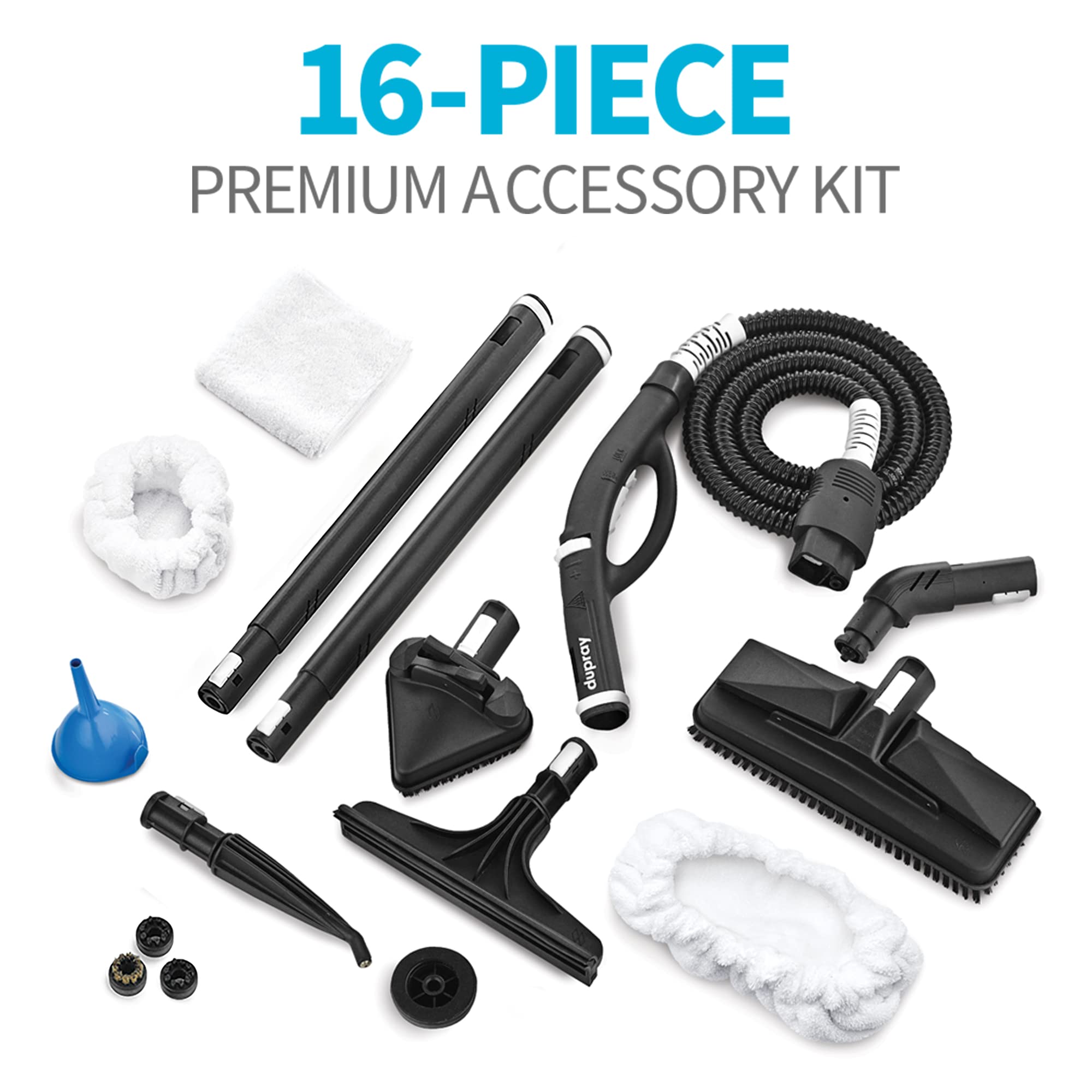 Dupray One Steam Cleaner  Portable, All Purpose, Disinfecting, Chemical Free Floor Steamer & Tile Cleaner Made In Europe For Hom