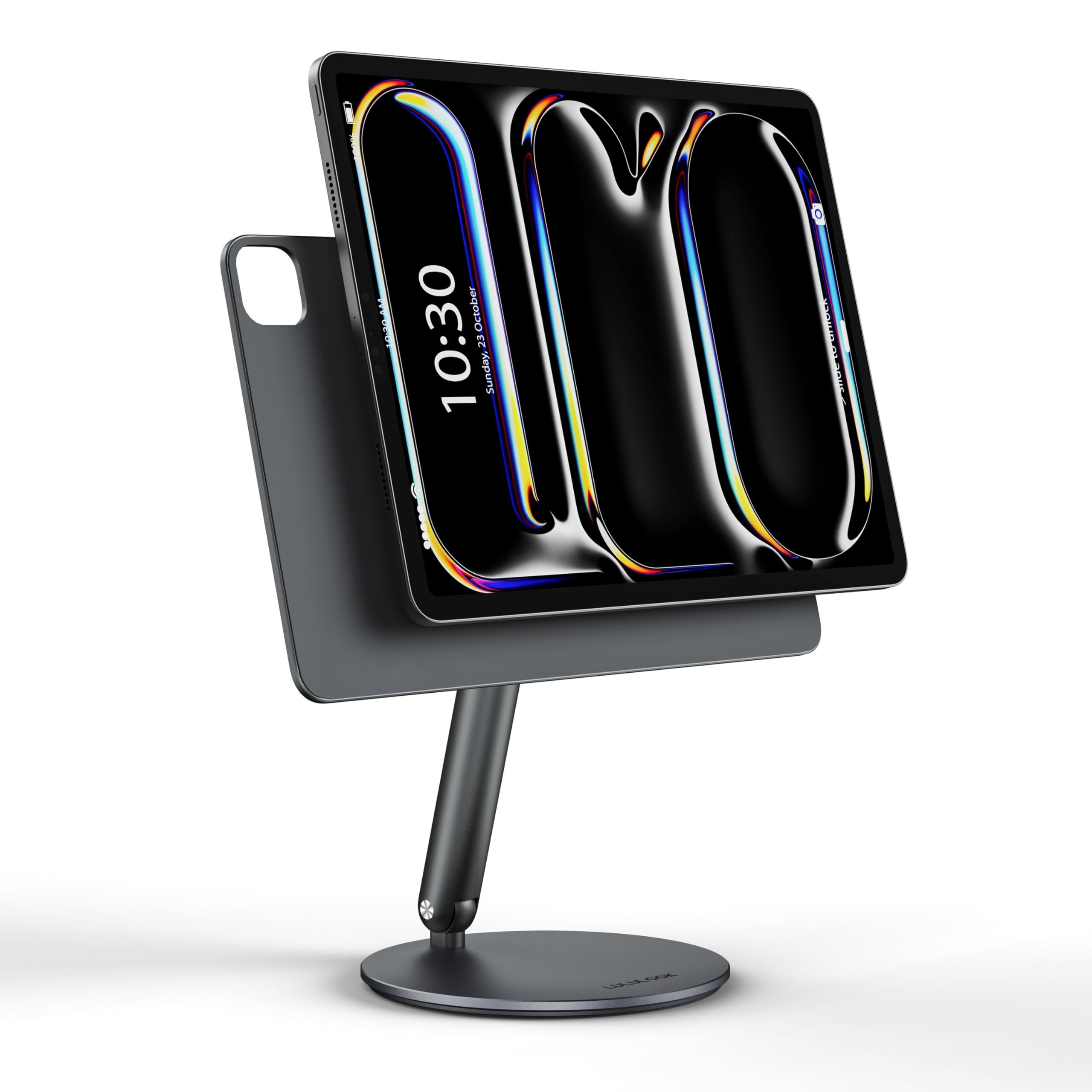 Lululook Magnetic Ipad Stand Only For Ipad Pro 13 Inch M4 (2024), 360 Adjustable Rotating Foldable Tablet Stand Aluminium Ipad H