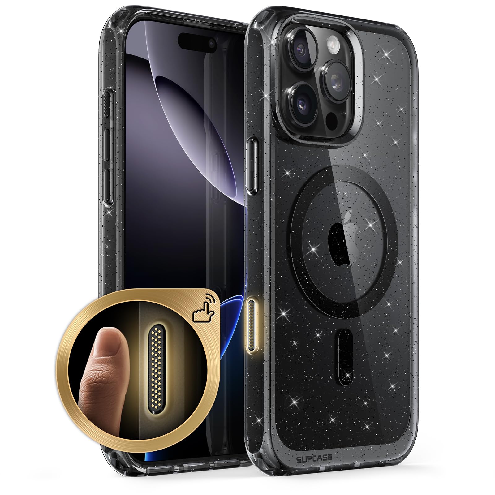 Supcase For Iphone 16 Pro Max Case With Camera Control Capture Button (Unicorn Beetle Mag), [Compatible With Magsafe] [Military 