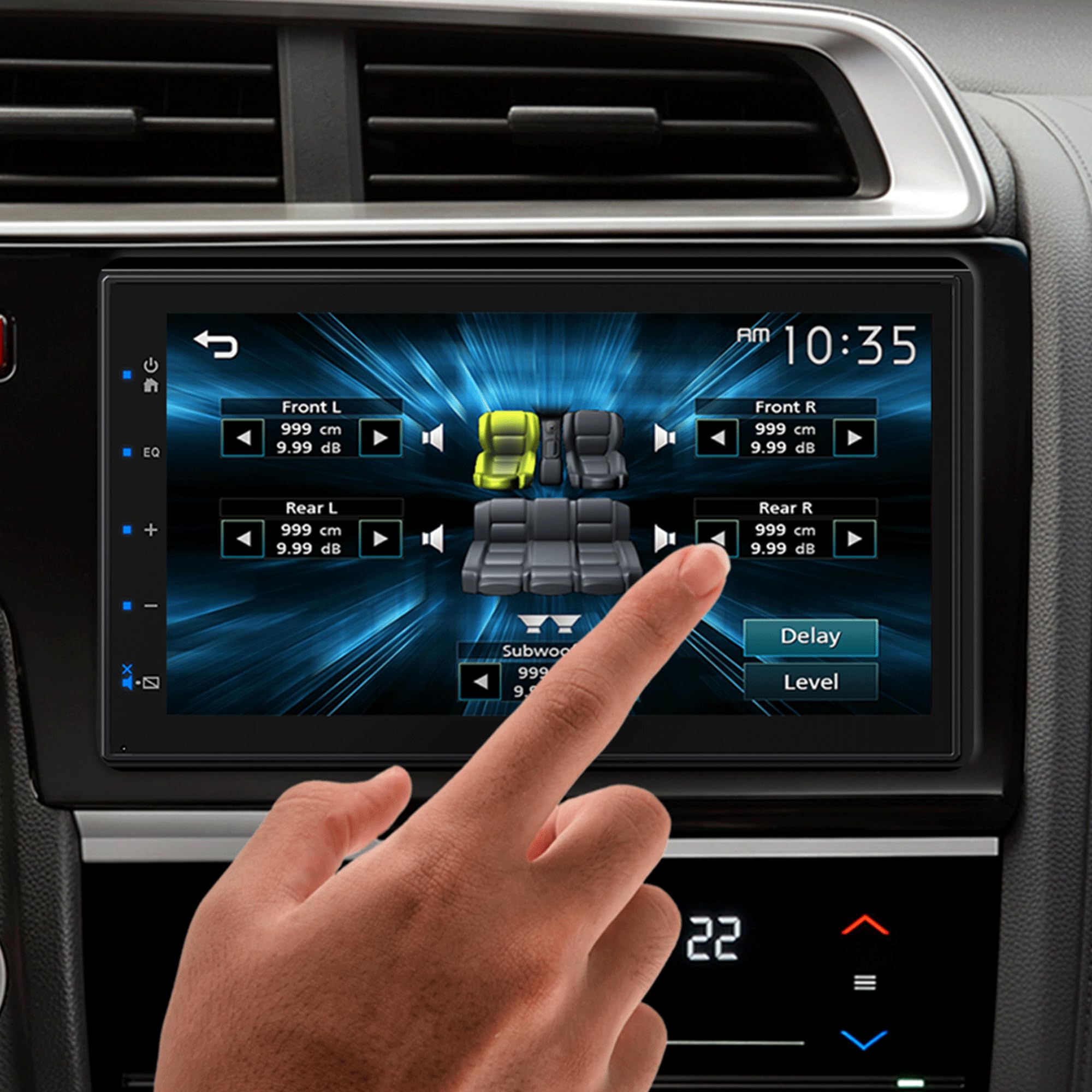 Jvc Kw M180Bt Bluetooth Car Stereo Receiver With Usb Port   6.75'' Touchscreen Display   Am/Fm Radio   Mp3 Player Double Din   1