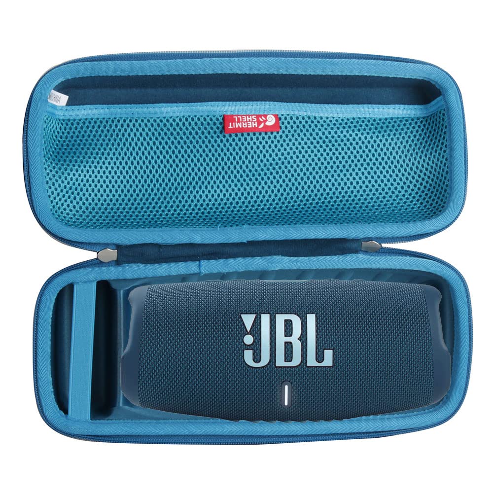 Hermitshell Travel Case for JBL Charge 5 / JBL Charge 4 Portable Bluetooth Speaker (Blue)