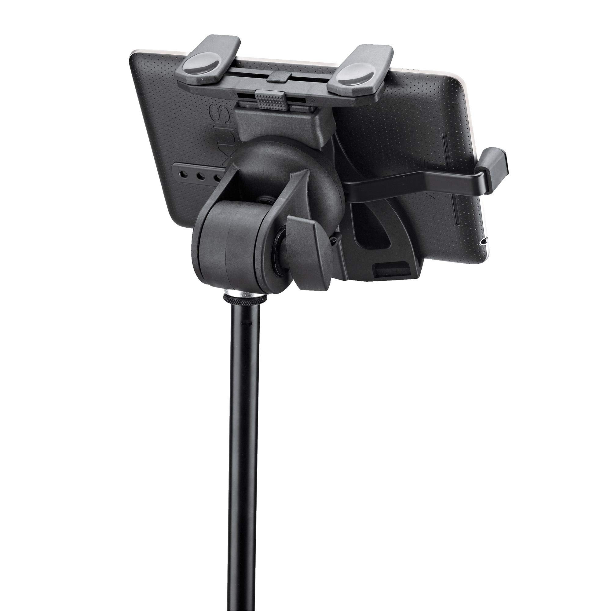 K&M   Konig & Meyer 19742.500.55   Tablet Holder For Microphone Stand   Switch From Landscape To Portrait   Professional Grade F