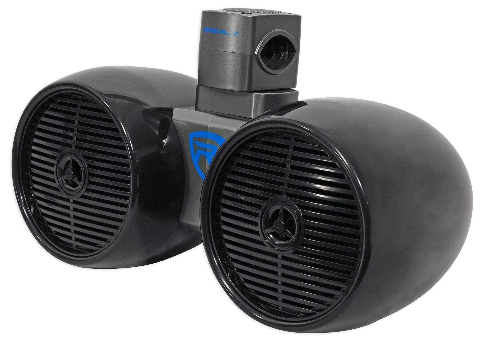 Rockville Dwb65B Dual 6.5'' Black 600 Watt Marine Wakeboard Tower Speaker System