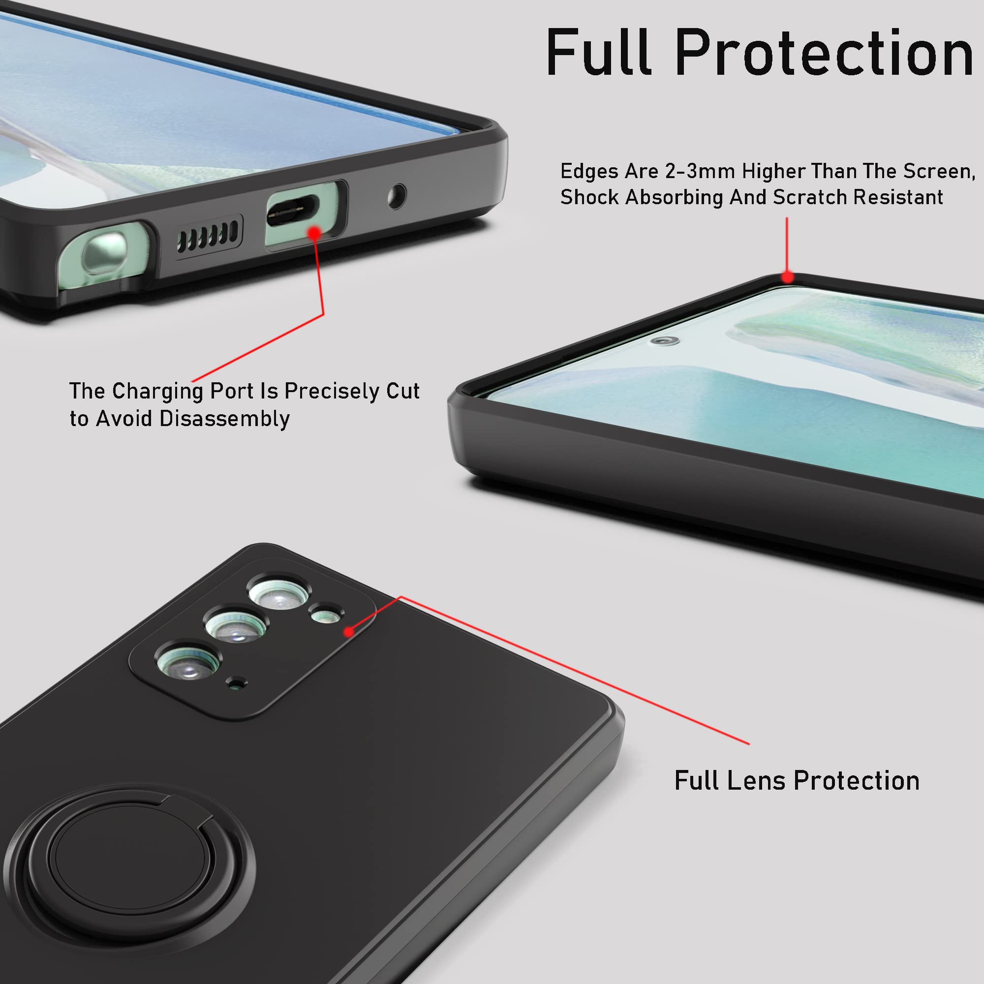 Note 20 Case,Galaxy Note 20 Case,Aymecl 360