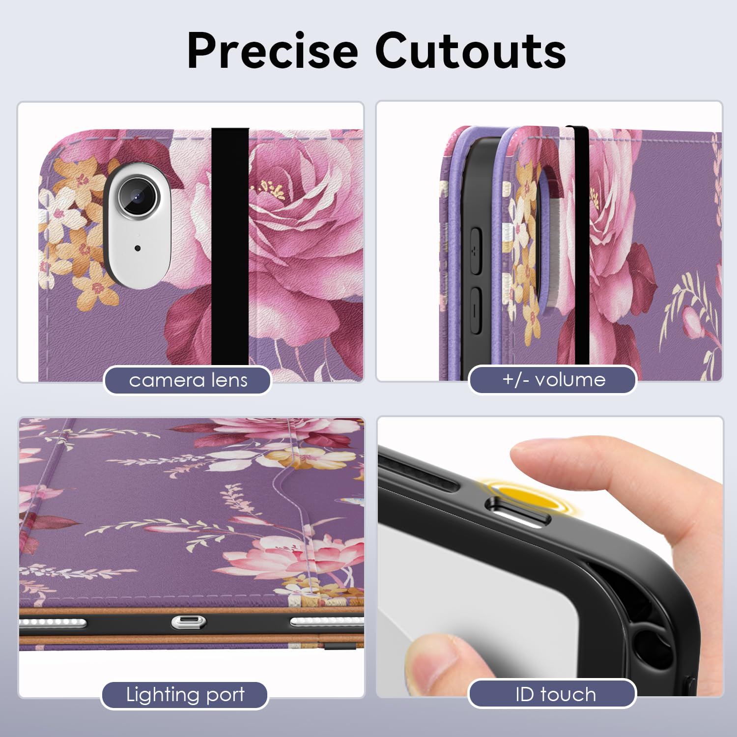 Okp Case For Ipad 10Th Generation 2022, 10Th Gen Ipad Case With Multi Angle Viewing Pu Leather Flio Stand Cover With Pencil Hold