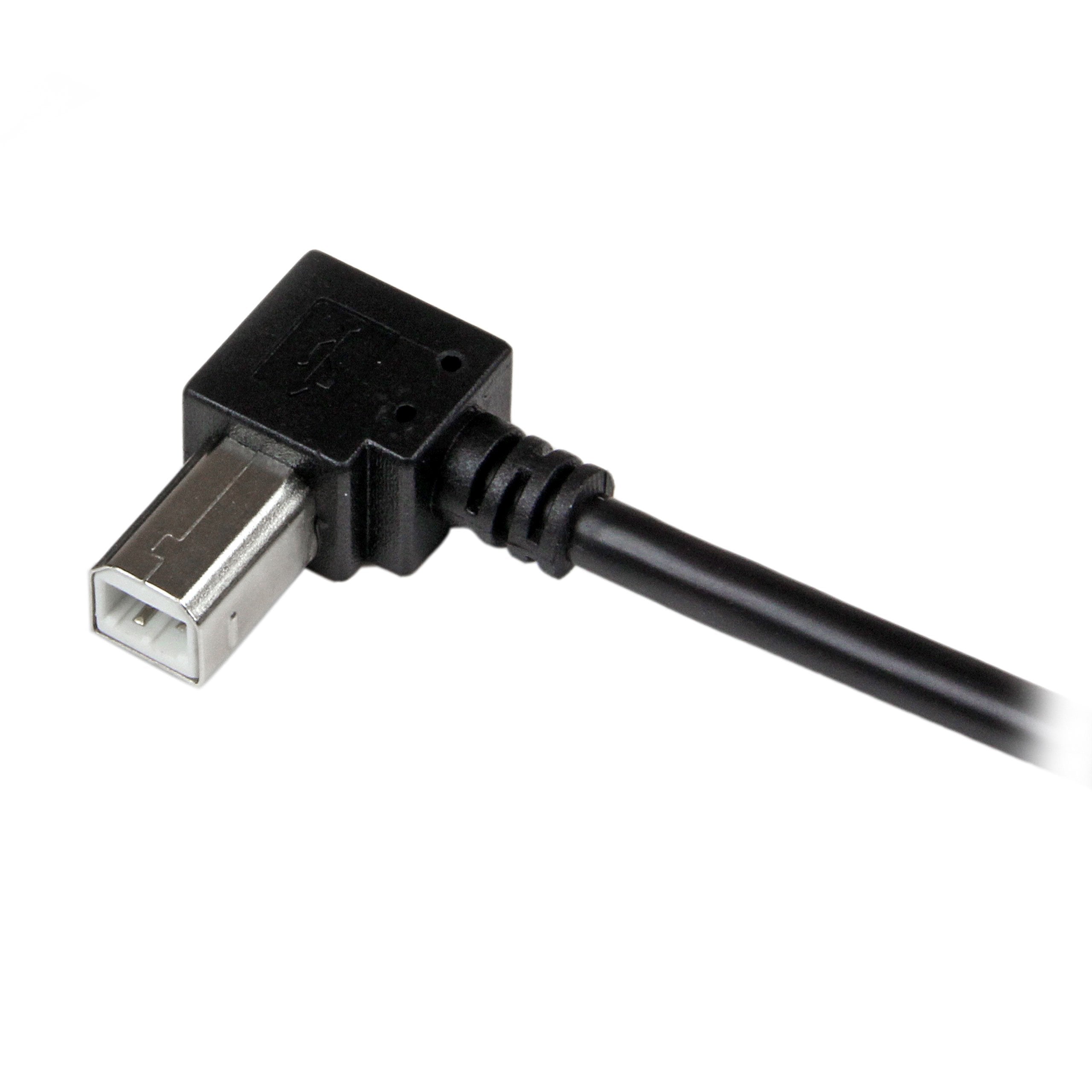 3M Usb 2.0 A To Right Angle B Cable - M/M