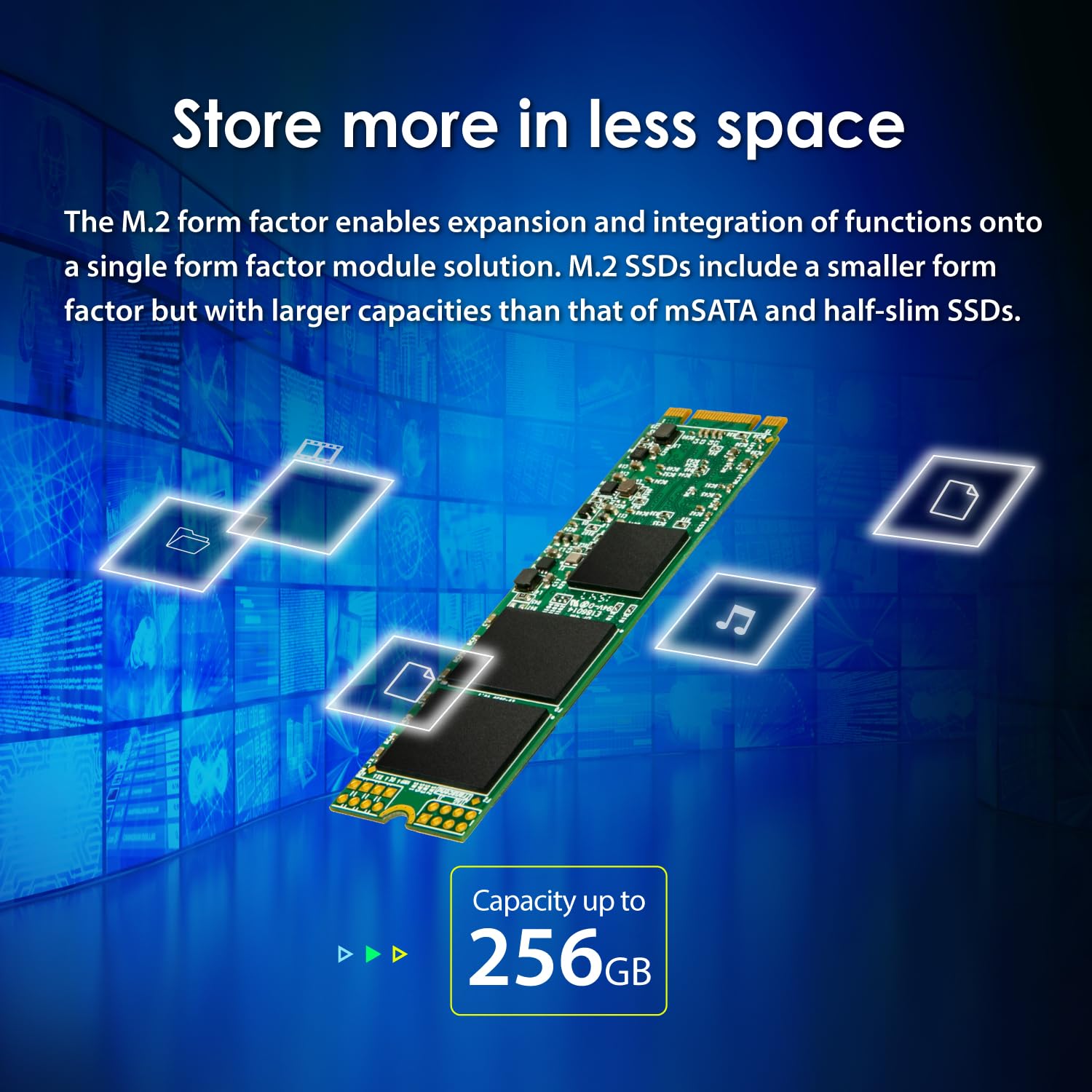 Transcend 256Gb Sata Iii 6Gb/S Mts800 80 Mm M.2 Solid State Drive (Ts256Gmts800)